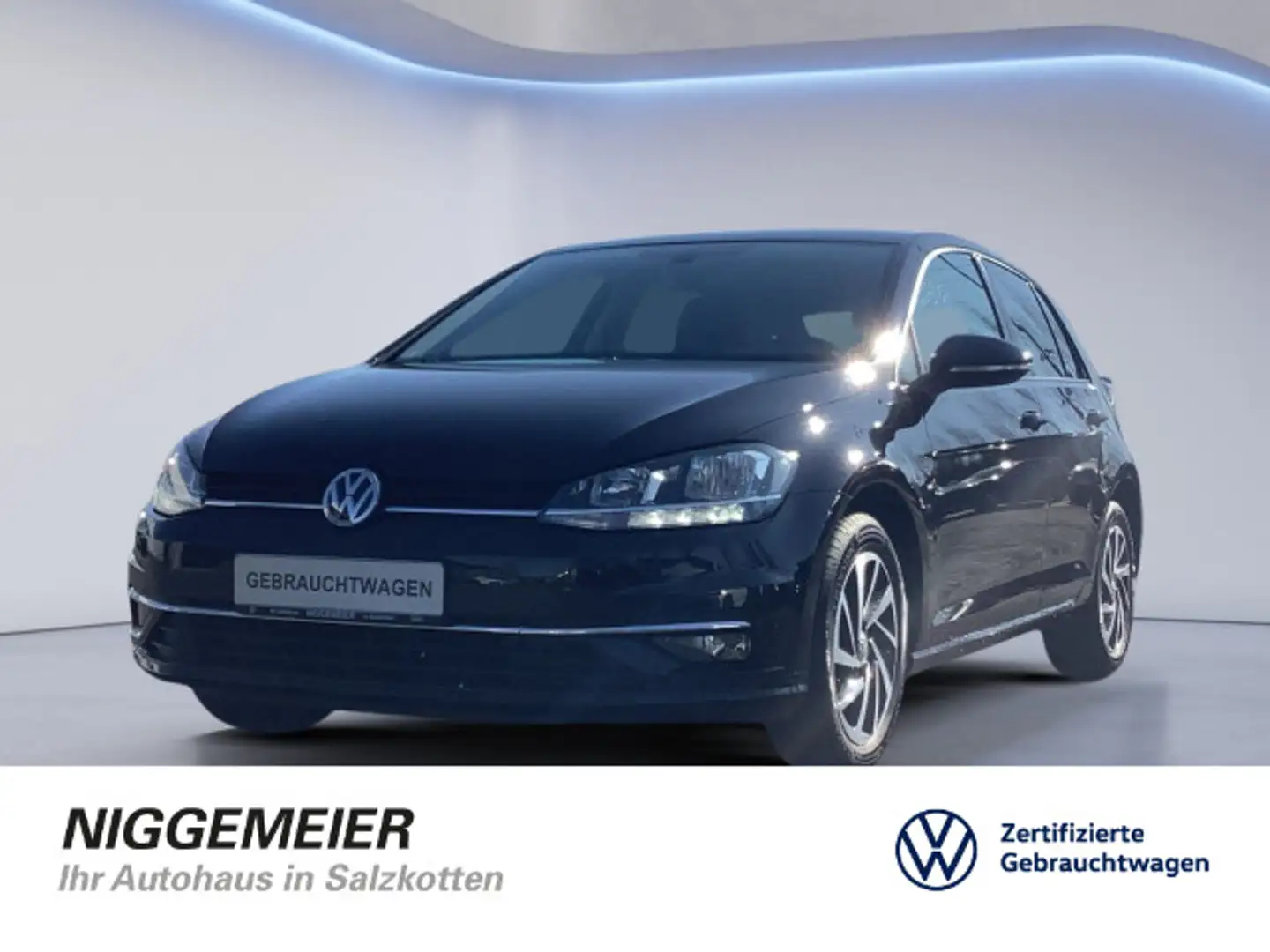 Volkswagen Golf VII 1.0TSI Comfortline NAVI+ACC+APP-CONNECT Schwarz - 1