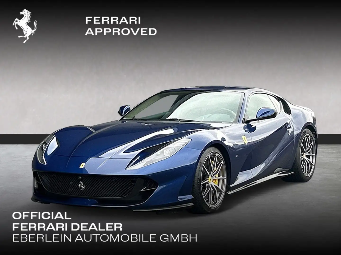 Ferrari 812 Superfast *Karbon*Alcantara*HiFi Premium* Blu/Azzurro - 1