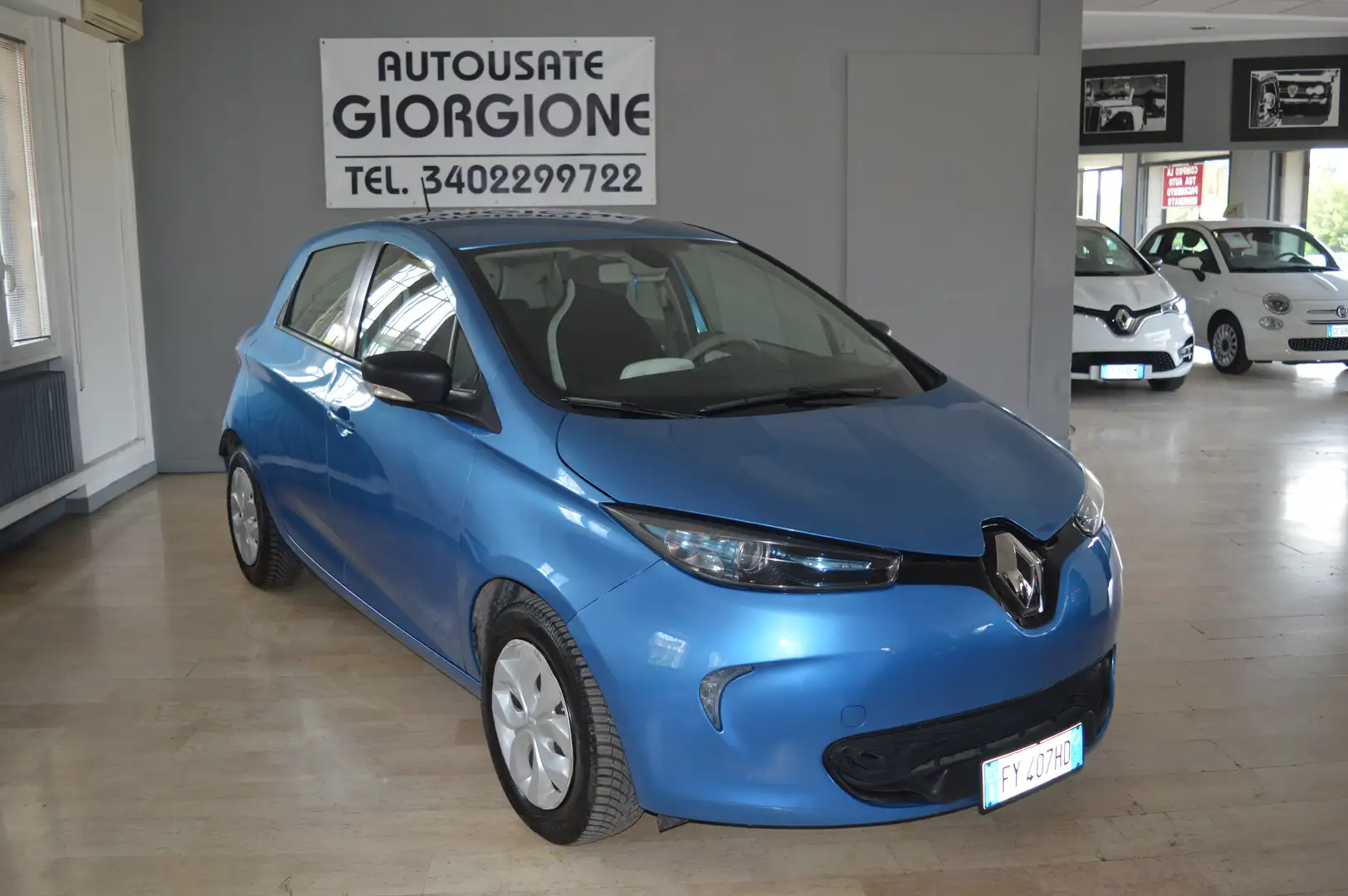 Renault ZOE Zoe Life R90 Batteria di Proprietà Blu/Azzurro - 1