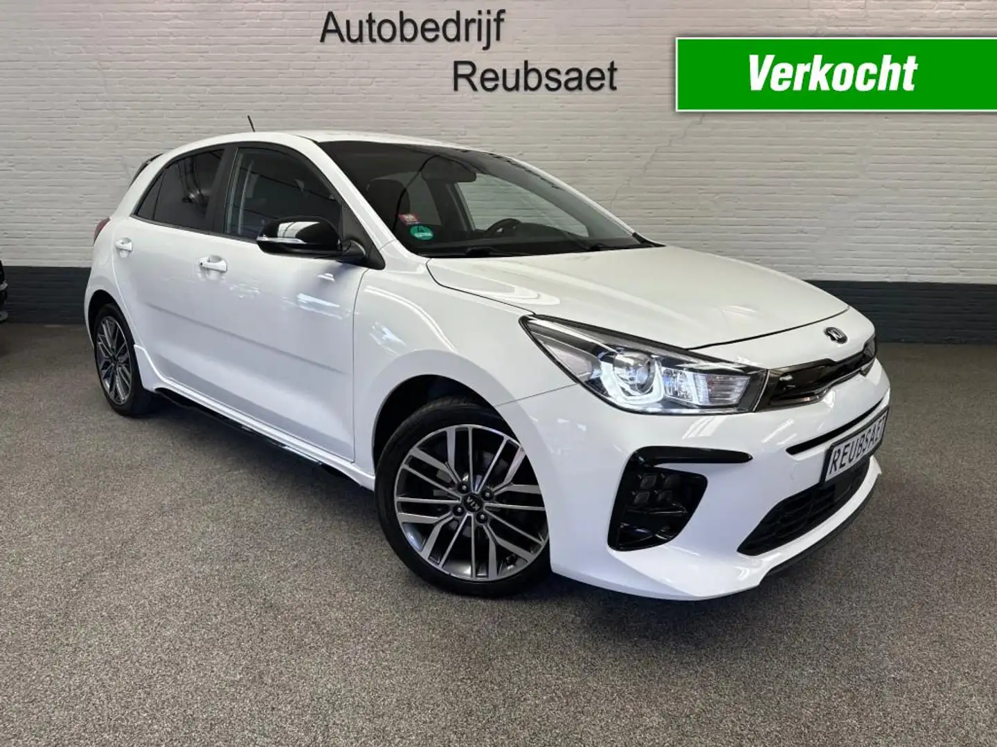 Kia Rio 1.0 TGDI GT-Line 120Pk VERKOCHT Blanc - 1