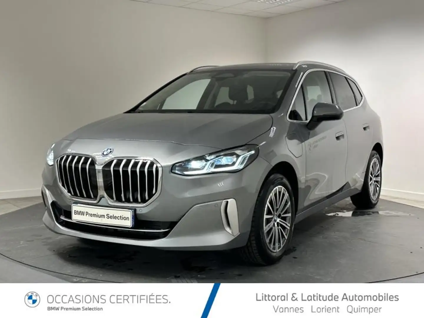 BMW 225 225e 245ch xDrive Luxury DKG7 Gris - 1