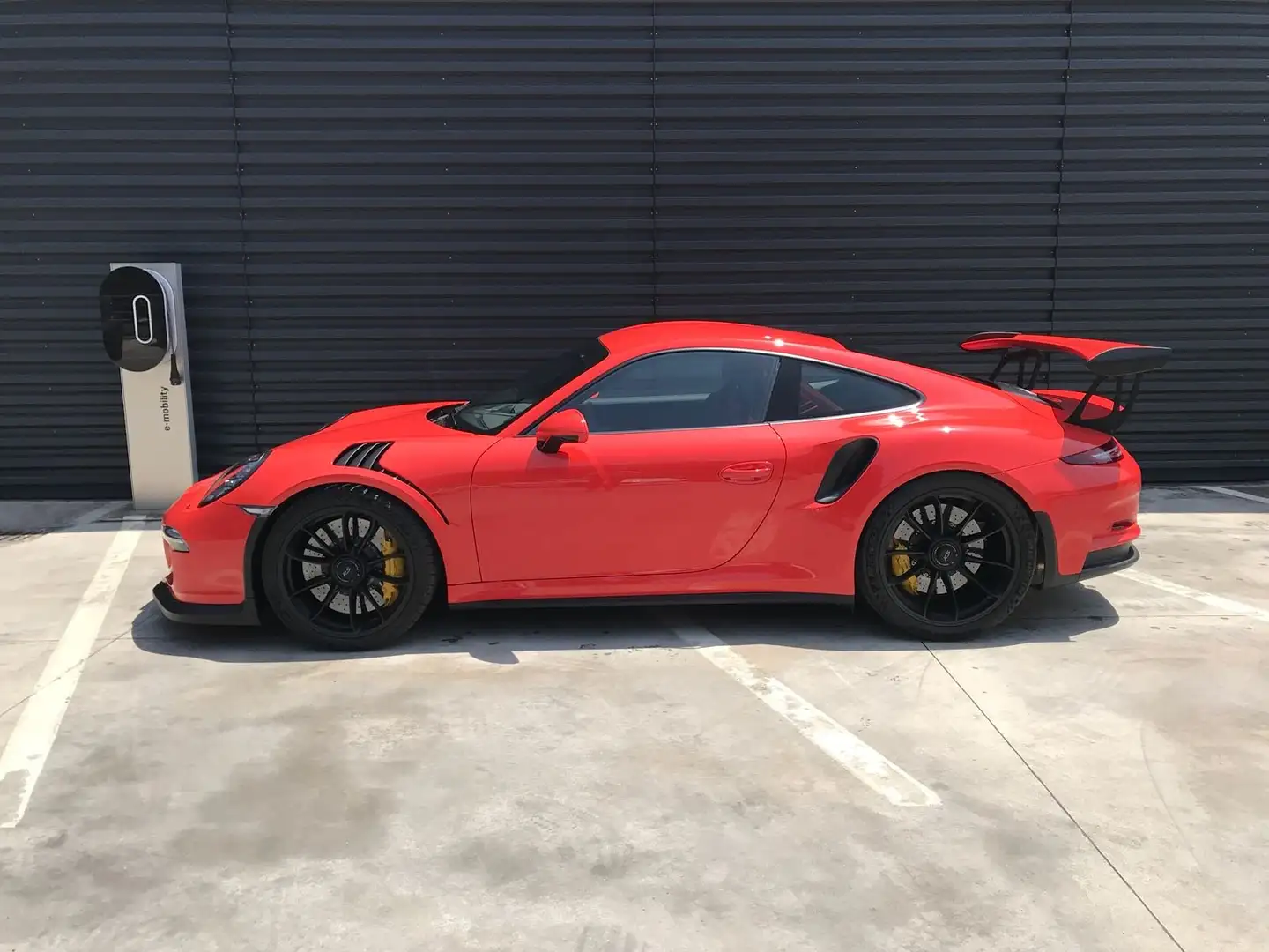 Porsche 991 911, 991 GT3-RS lifter asse ant, pdk, karbon disc Arancione - 1