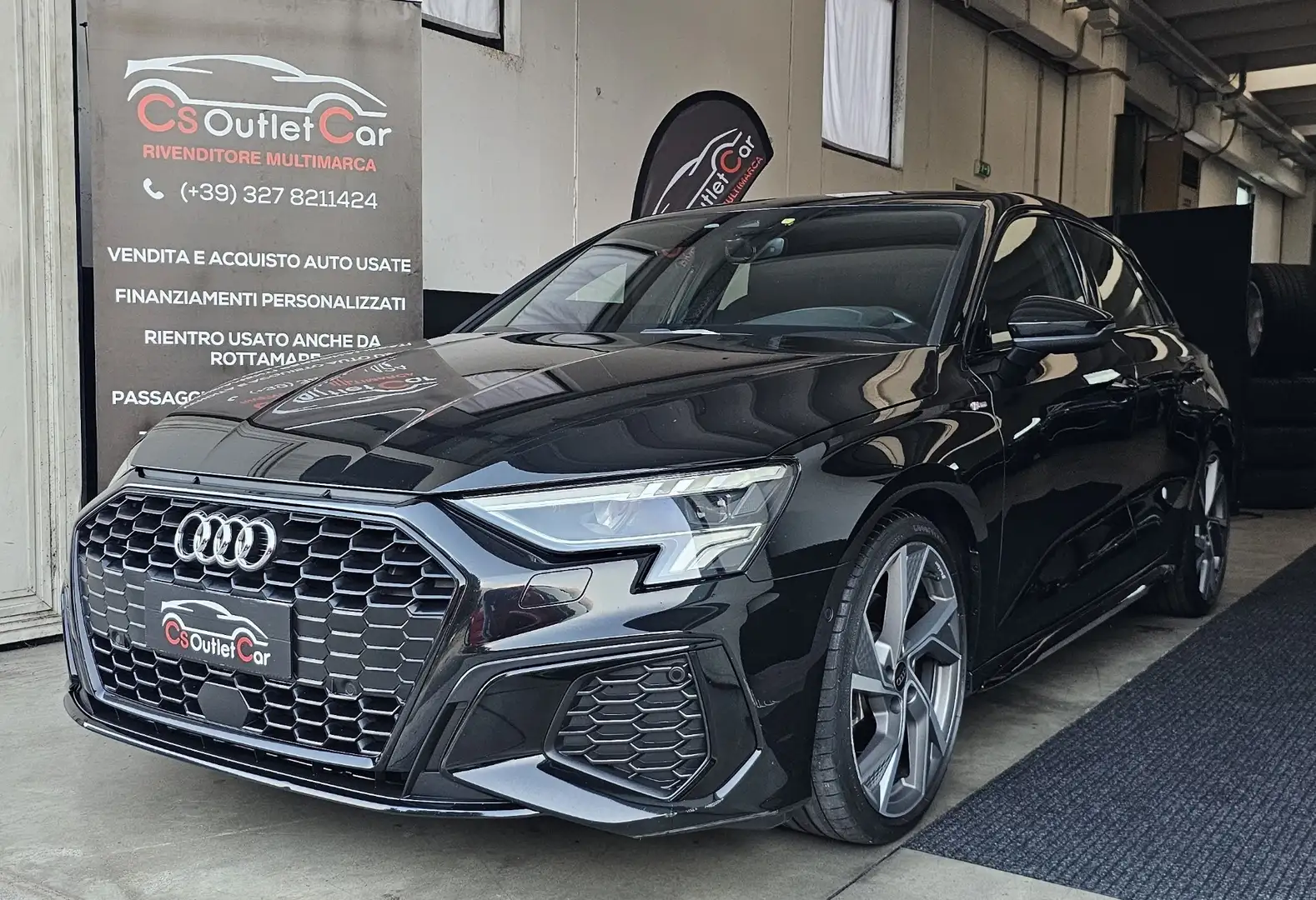 Audi A3 A3 Sportback 35 2.0 Tdi S-line Edition S-Tronic Noir - 2