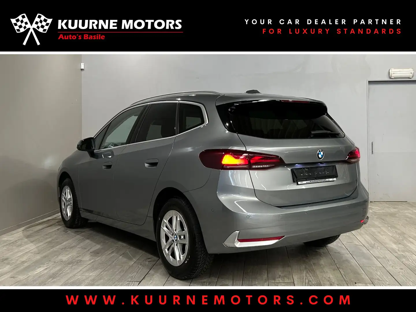 BMW 218 dA ActiveTourer Pano/Leder/Cam/Gps *1j garantie* Grigio - 2
