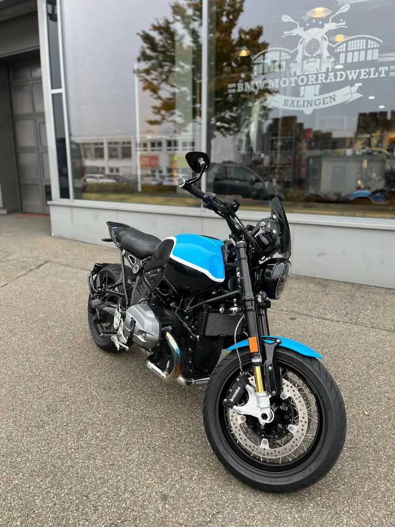 BMW R nineT mit vielen Wunderlich Teilen Bleu - 2