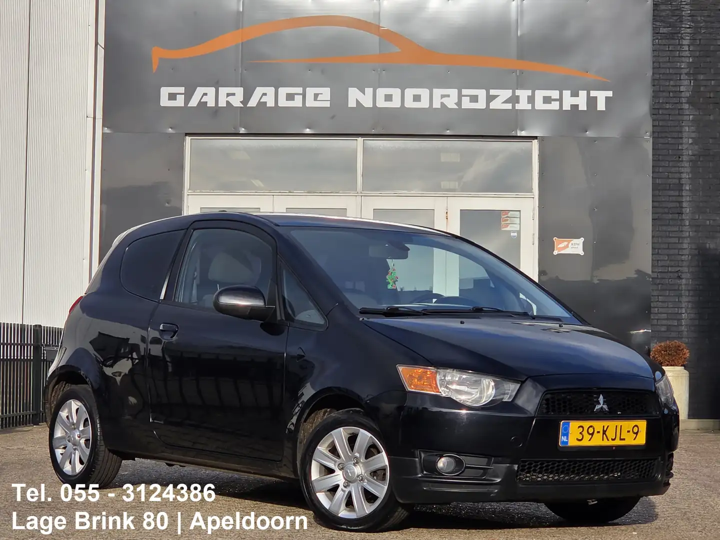 Mitsubishi Colt 1.3 Intro Edition AIRCO|CRUISE CONTROL|ELEKTRISCHE Zwart - 1