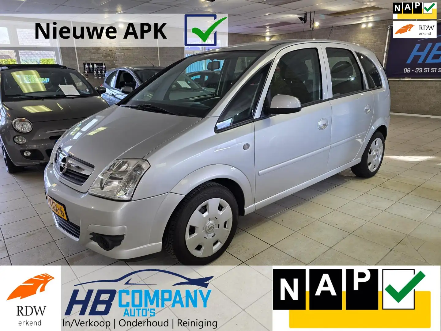 Opel Meriva 1.6-16V Edition AUTOMAAT | Airco | Nw APK | NAP Gris - 1