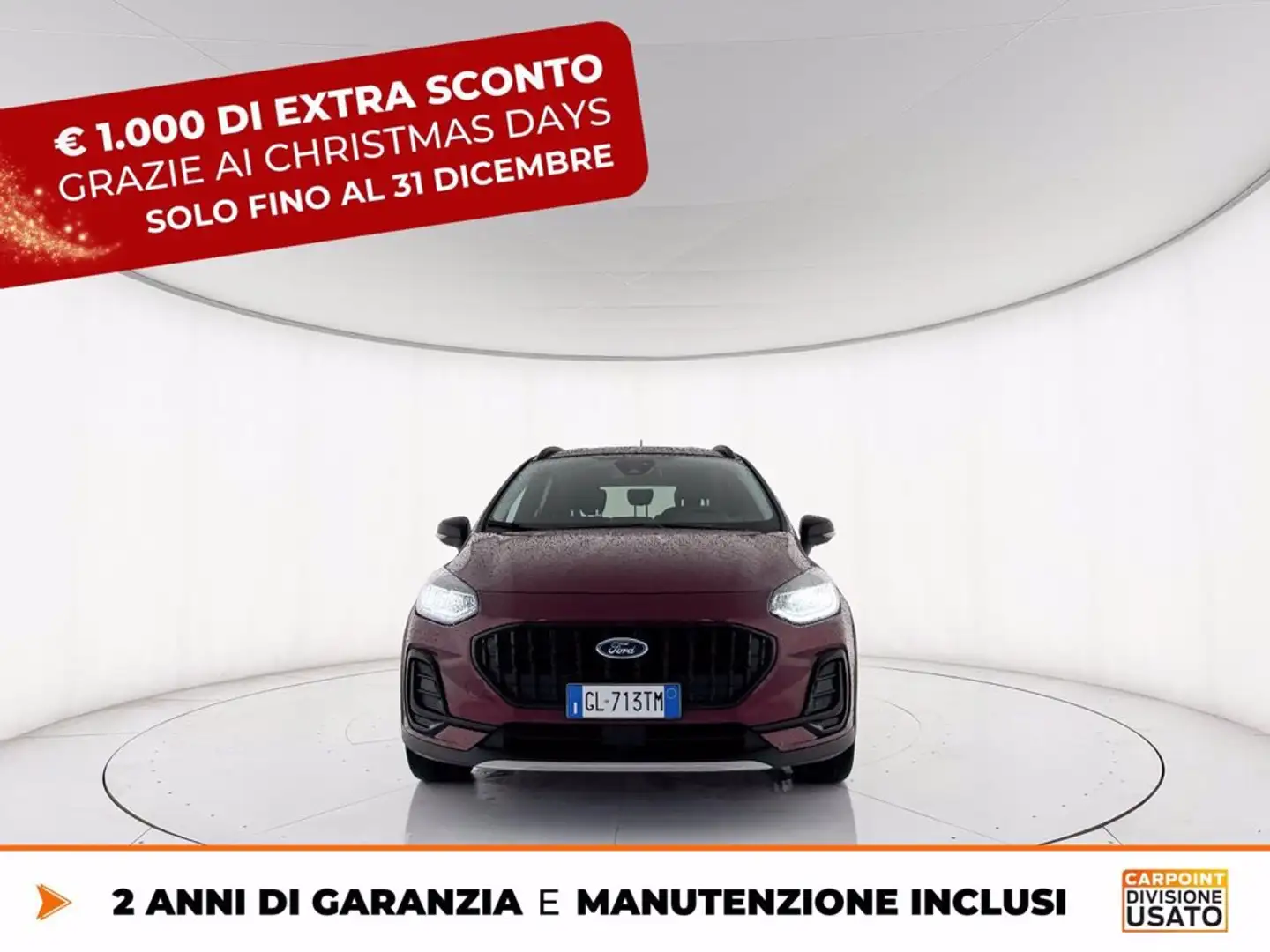 Ford Fiesta active 1.0 ecoboost h x 125cv powershift Rosso - 2