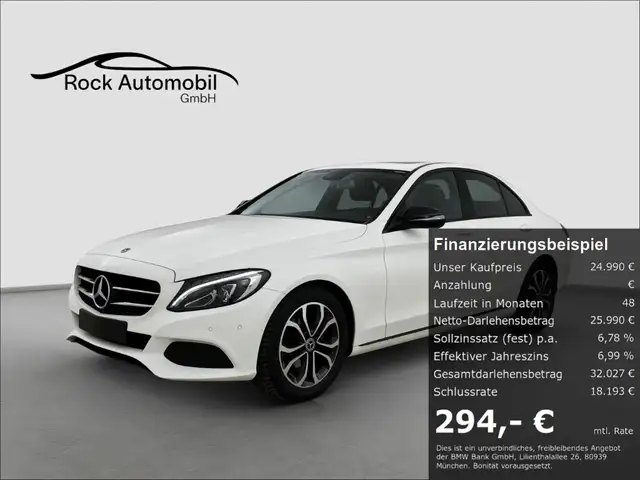 Mercedes-Benz C 180 9G Navi Rückfahrkamera Schiebedach *Garantie*