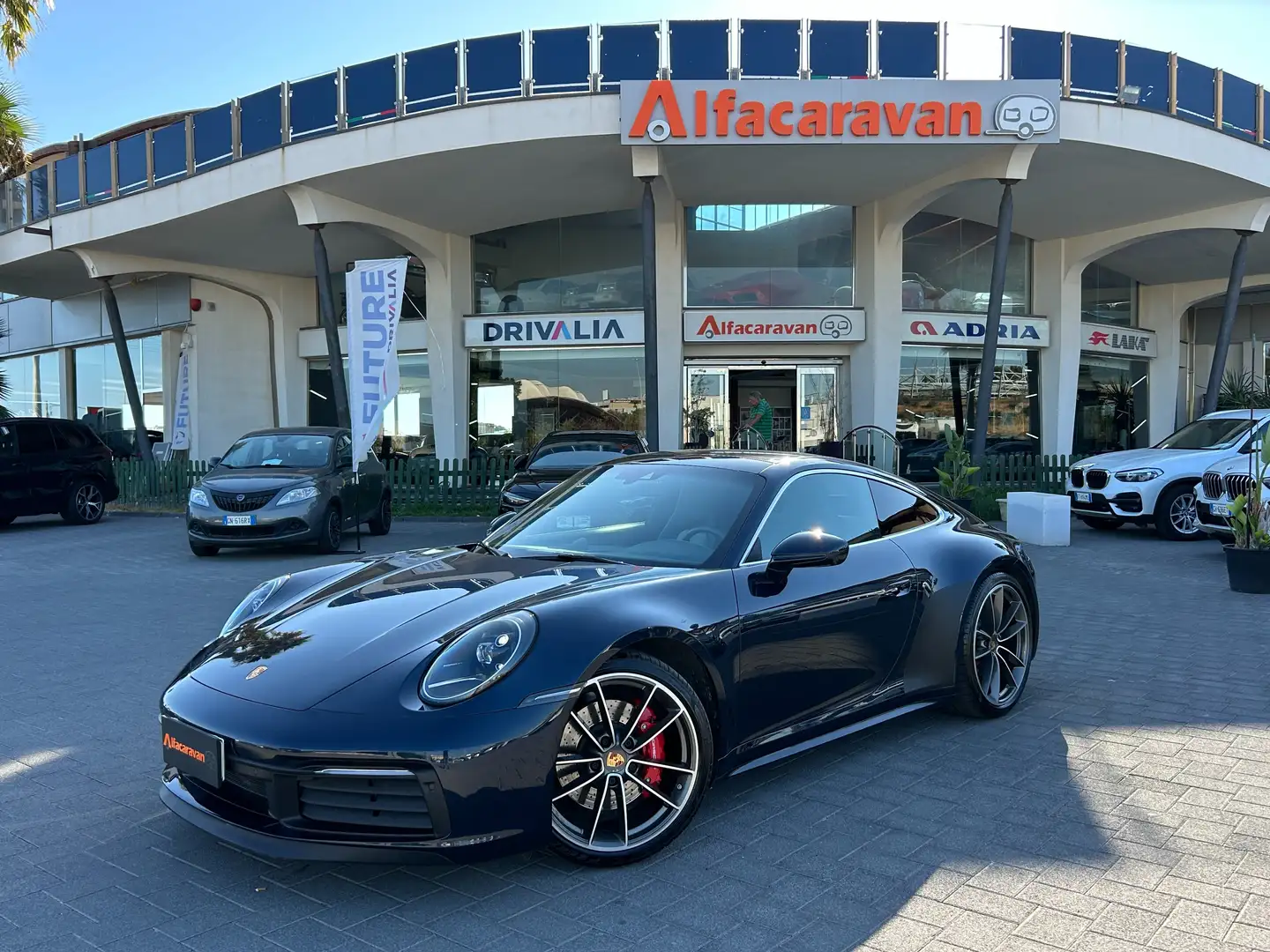 Porsche 911 992 Coupe 3.0 Carrera 4S auto Blau - 1
