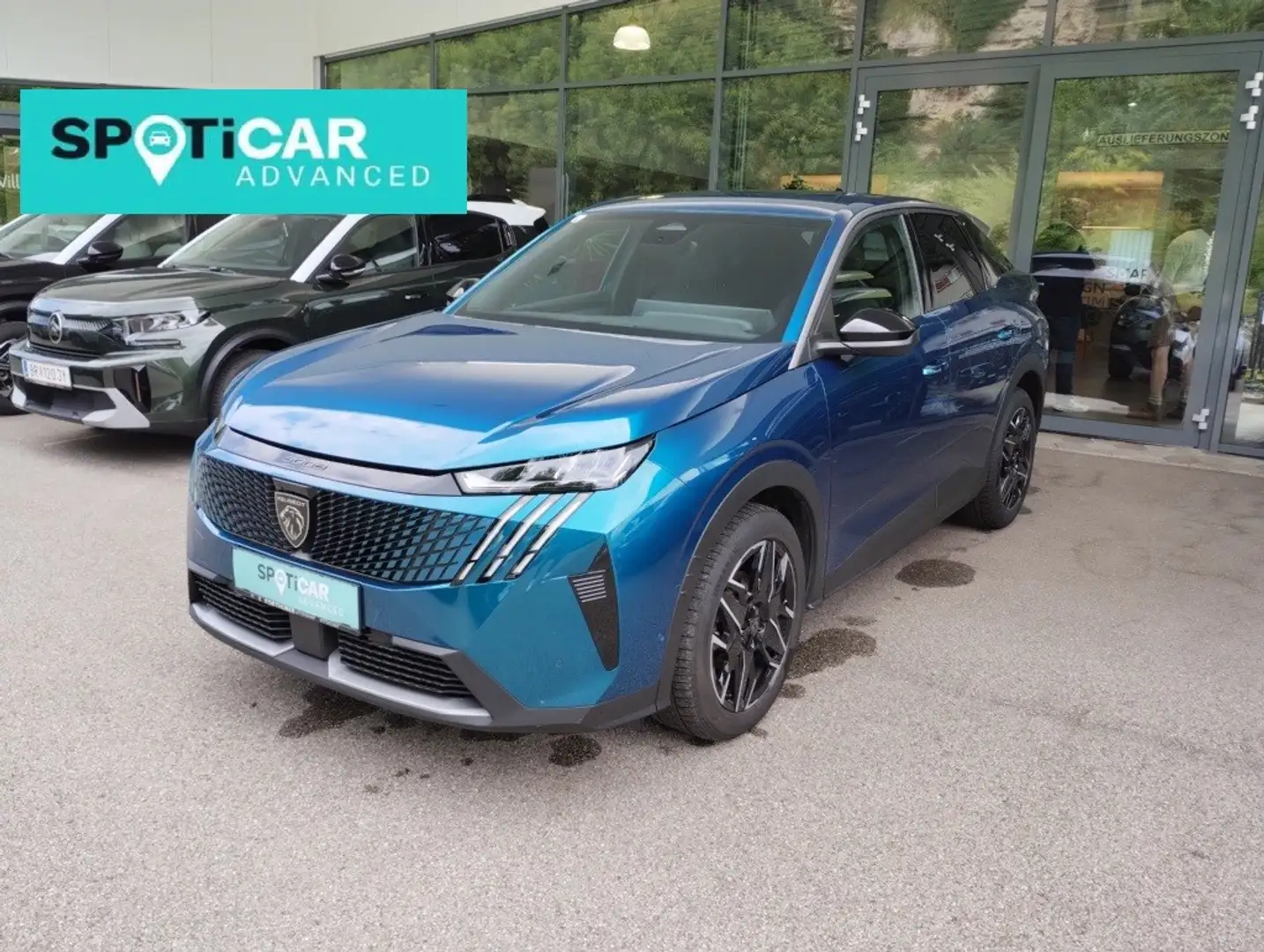 Peugeot 3008 Hybrid 136 E-DCS6 Allure Aut. Blau - 1