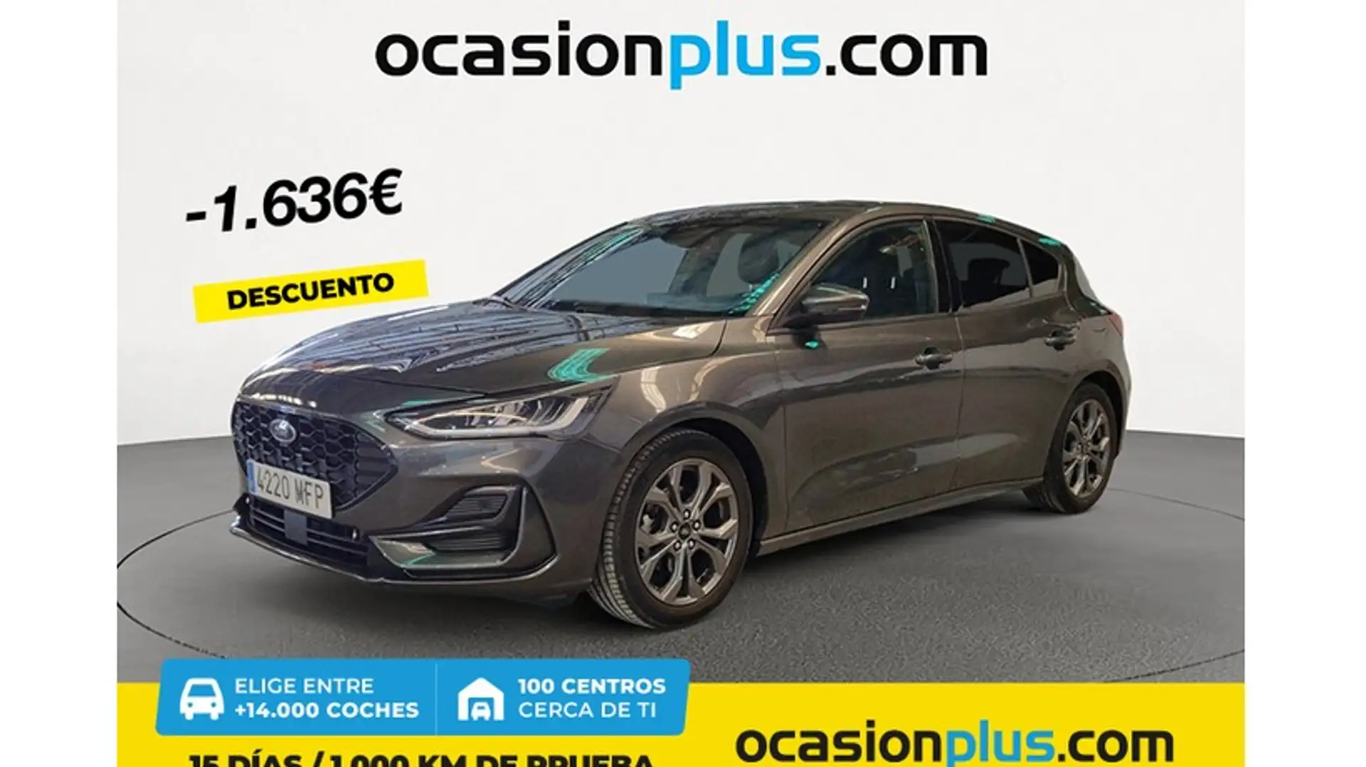 Ford Focus 1.0 Ecoboost MHEV ST-Line 155 Gris - 1