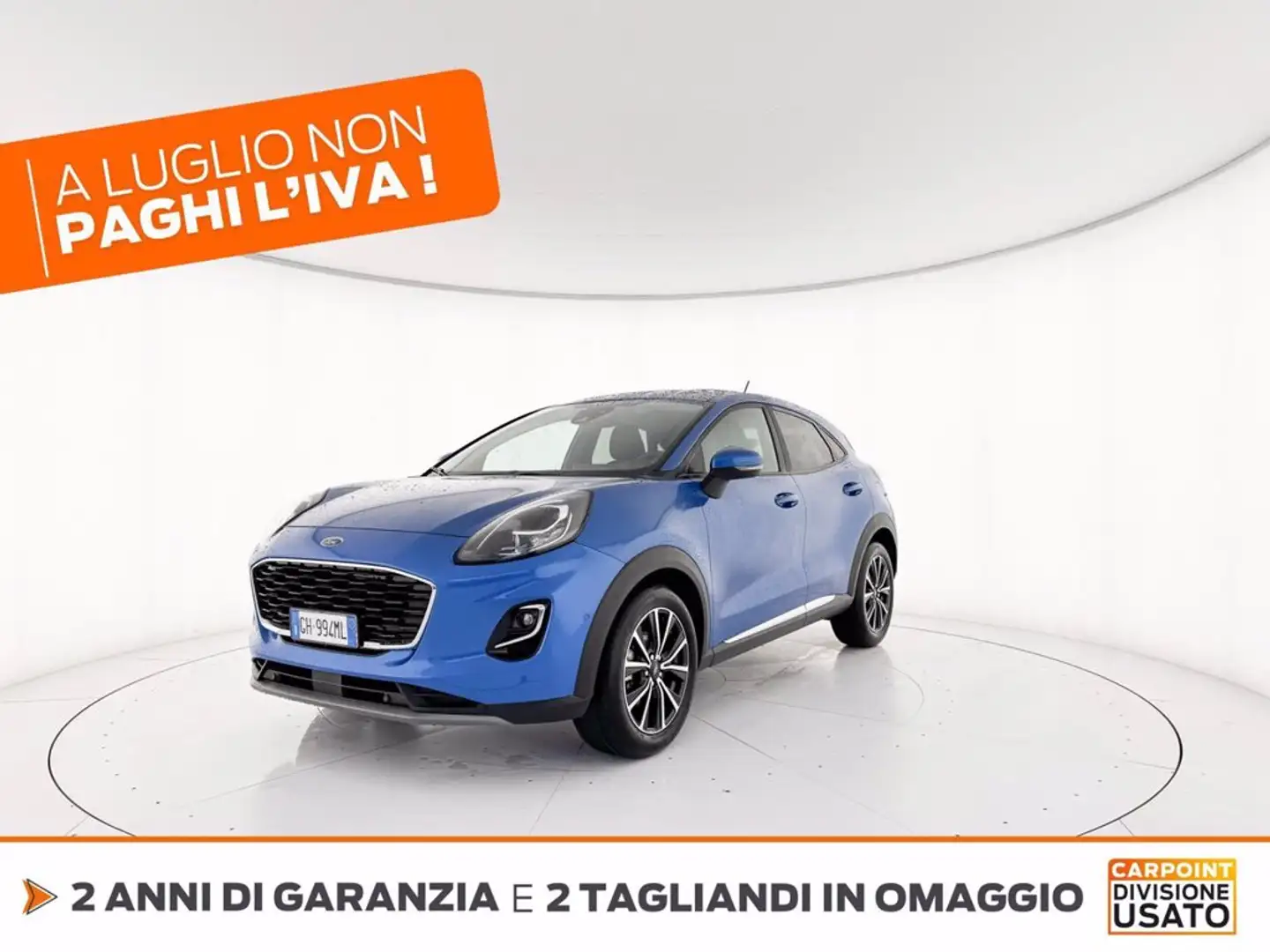 Ford Puma 1.0 ecoboost h titanium s&s 125cv Blu/Azzurro - 1