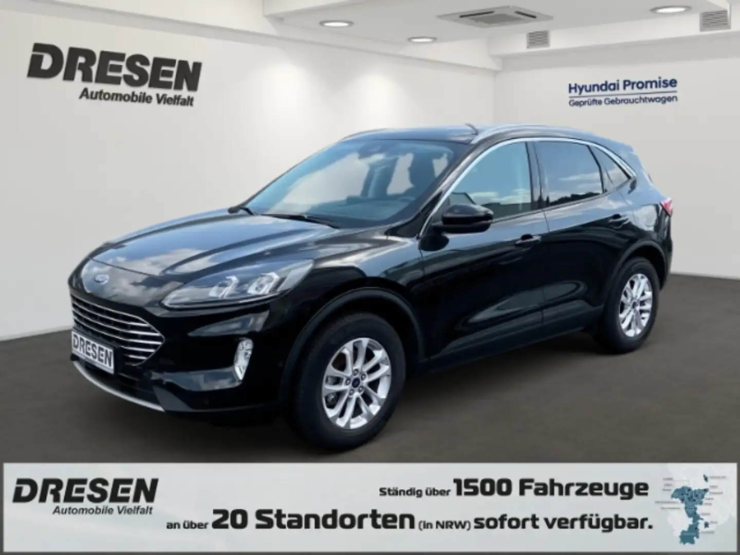 Ford Kuga VollHybrid FHEV Titanium X HUD El. Panodach Navi S Siyah - 1