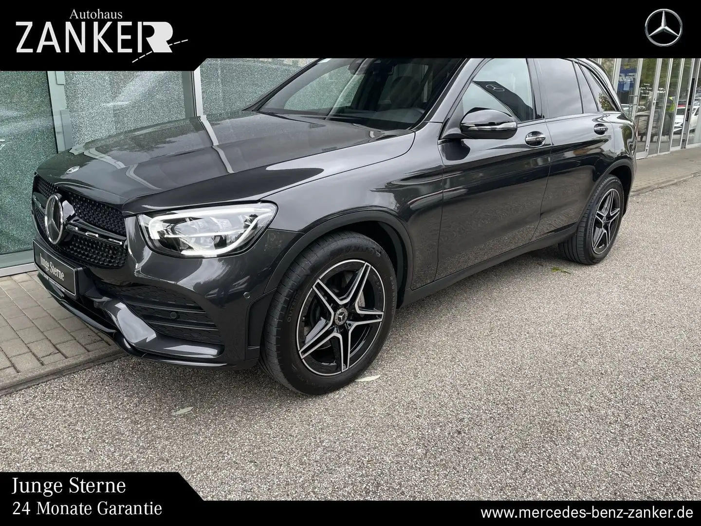 Mercedes-Benz GLC 400 GLC 400 d AMG Line 4Matic (EURO 6d) Pano.-Dach LED Gris - 1