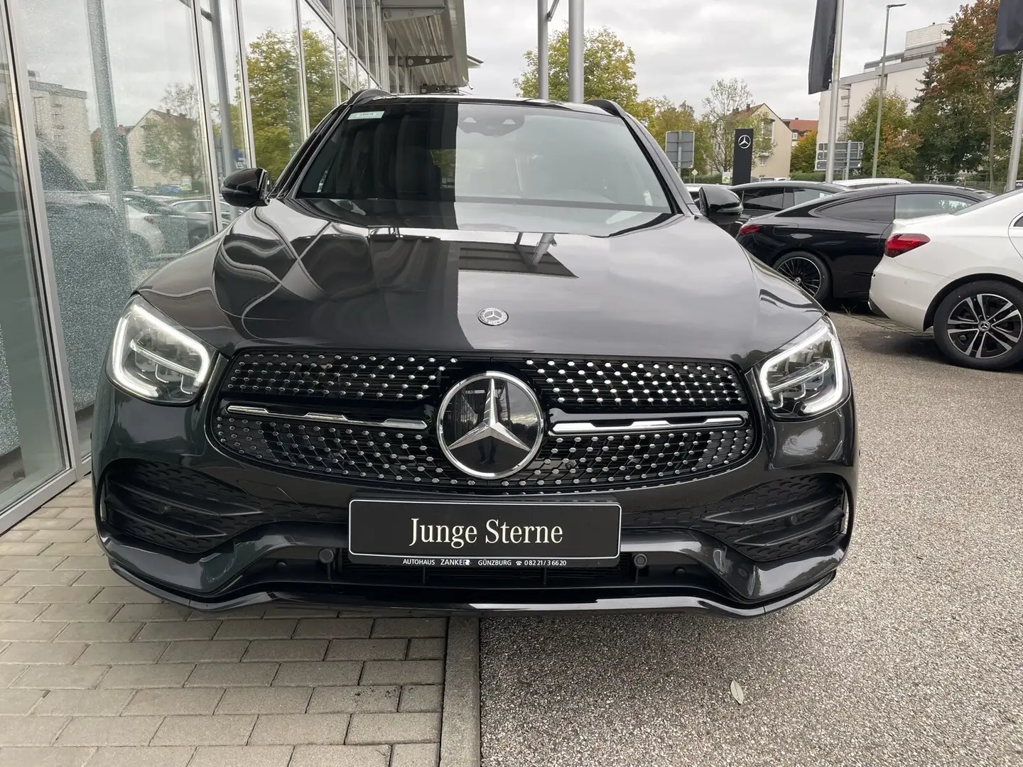Mercedes-Benz GLC 400 GLC 400 d AMG Line 4Matic (EURO 6d) Pano.-Dach LED Gris - 2