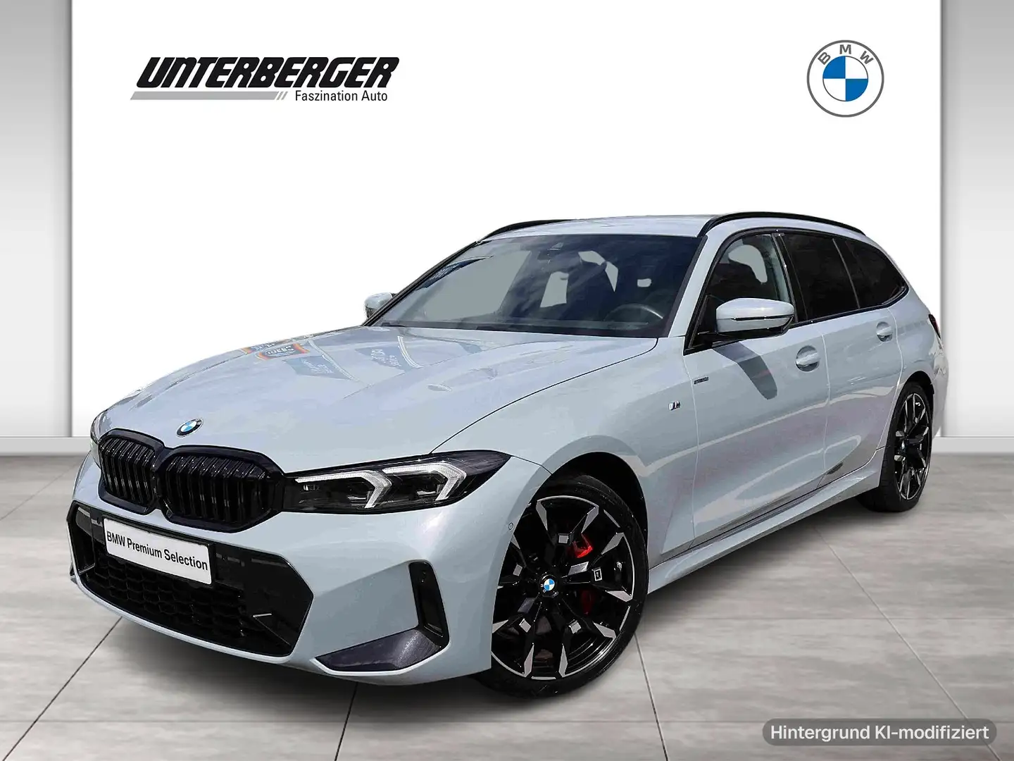 BMW 320 d 48 V xDrive touring M-Sport Grau - 1