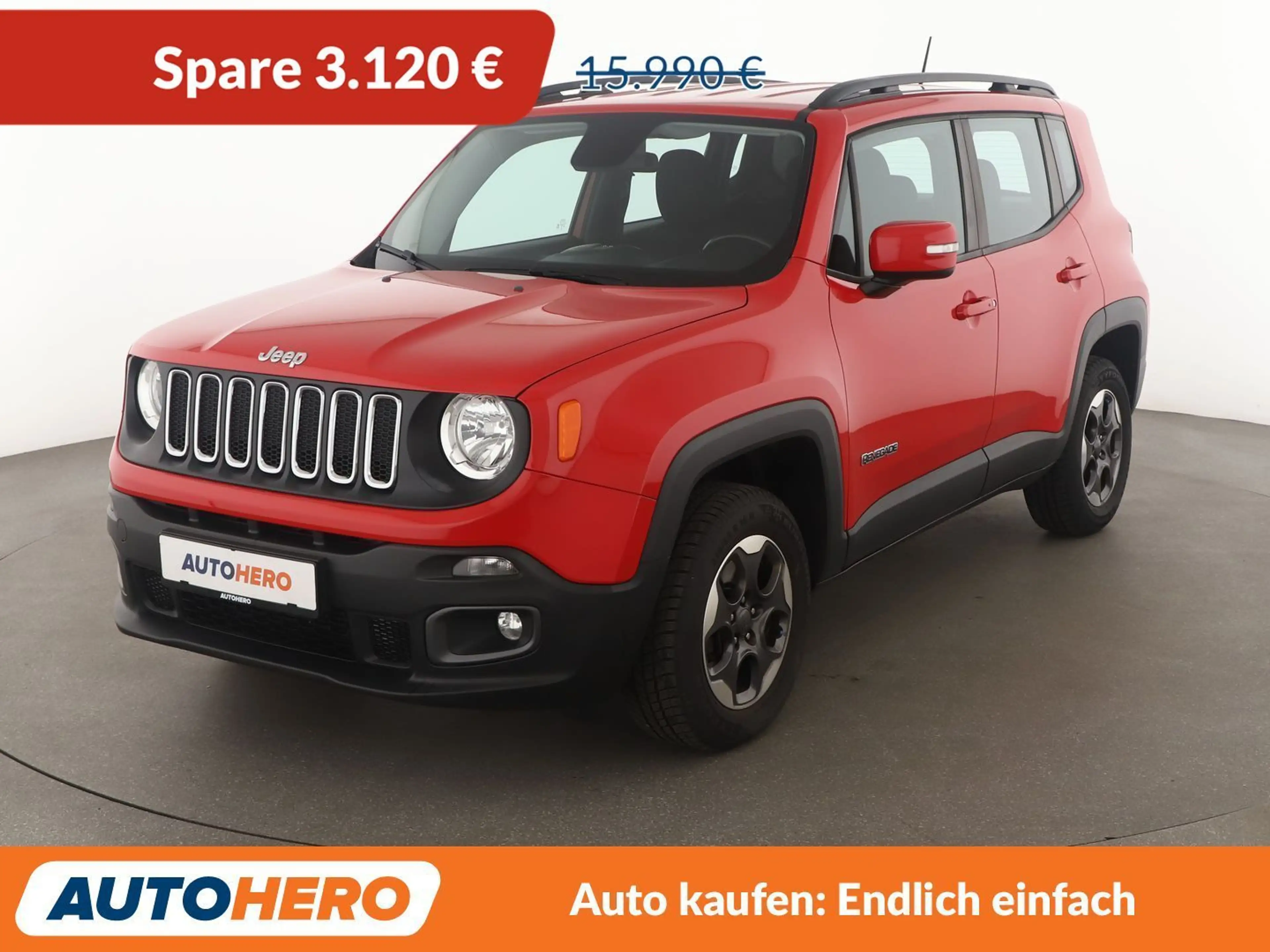 Jeep Renegade 2.0 M-Jet Longitude 4WD *NAVI*TEMPO*PDC*SHZ*