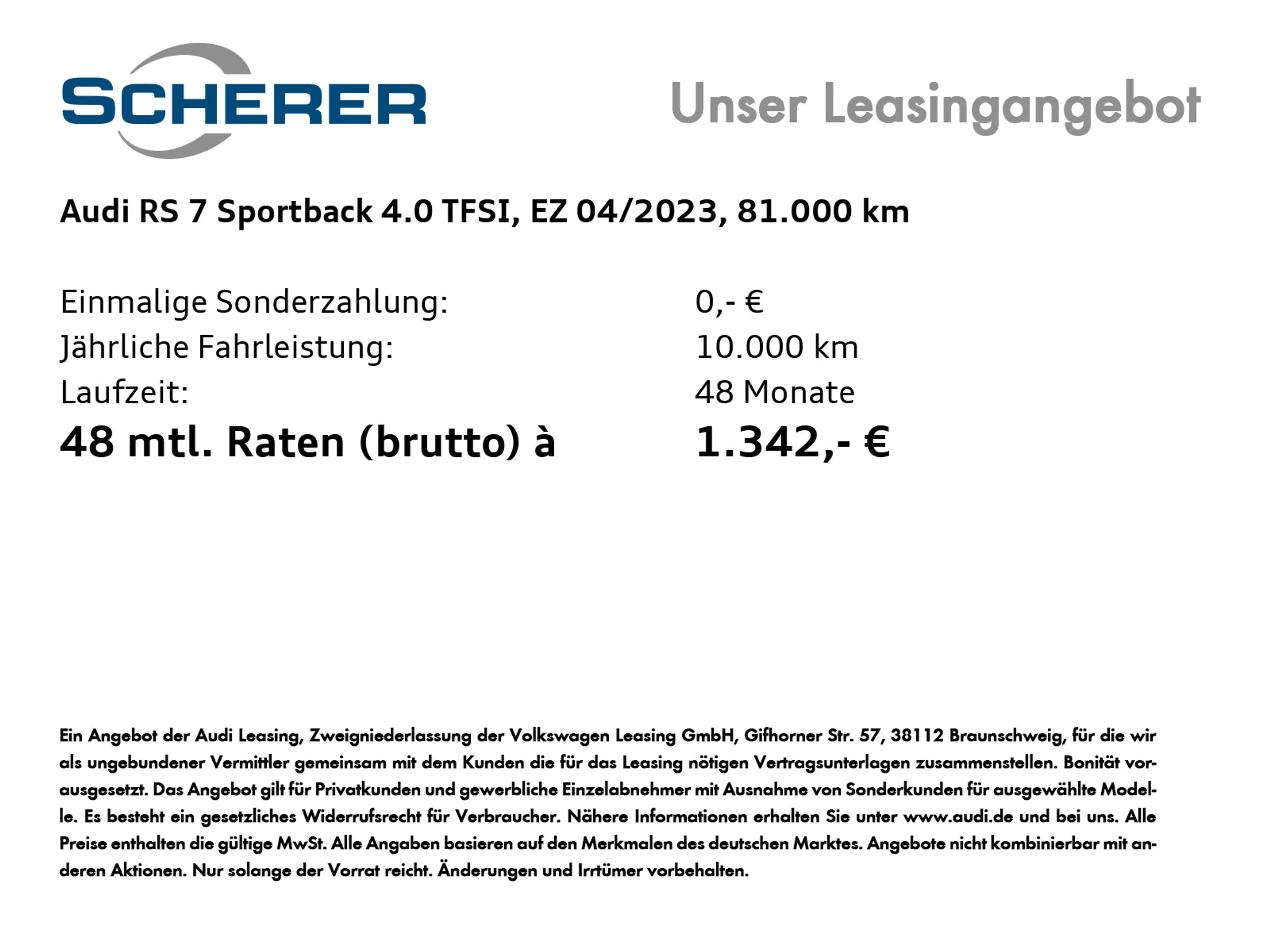 Audi RS7 4.0 TFSI 441(600) kW(PS) tiptroni — photo 2