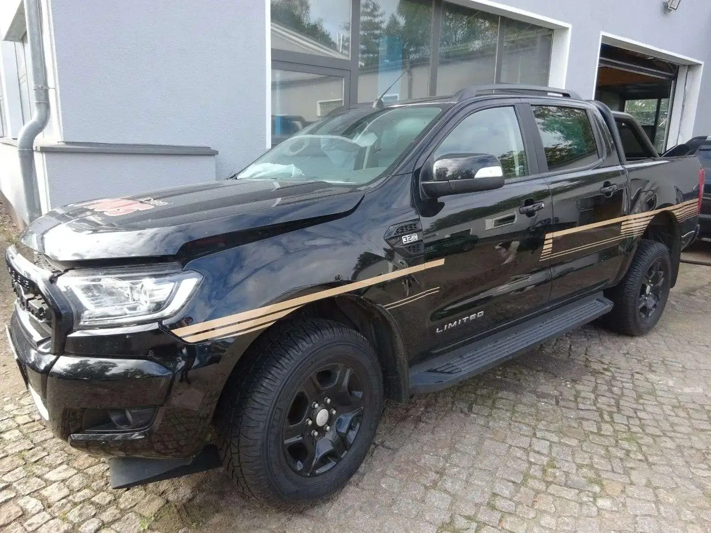 Ford Ranger 3.2, 147KW, AUTOM. LKW-DOKA-NAV-LEDER-AHK Schwarz - 1