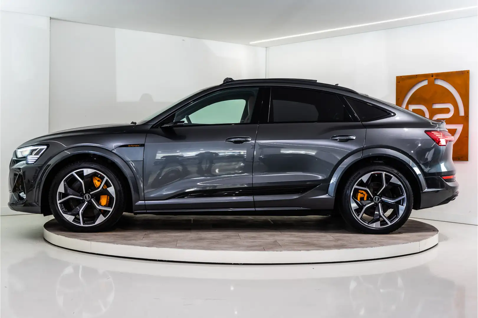 Audi e-tron Sportback S Quattro 95 kWh 504PK | Pano | B&O | RS Gris - 2