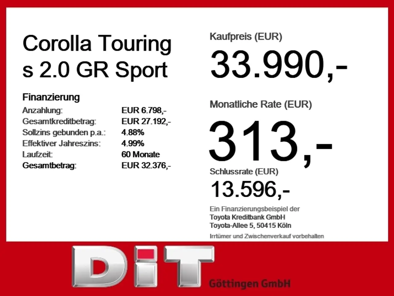 Toyota Corolla Touring s 2.0 GR Sport ACC+LED+Navi+SHZ 4