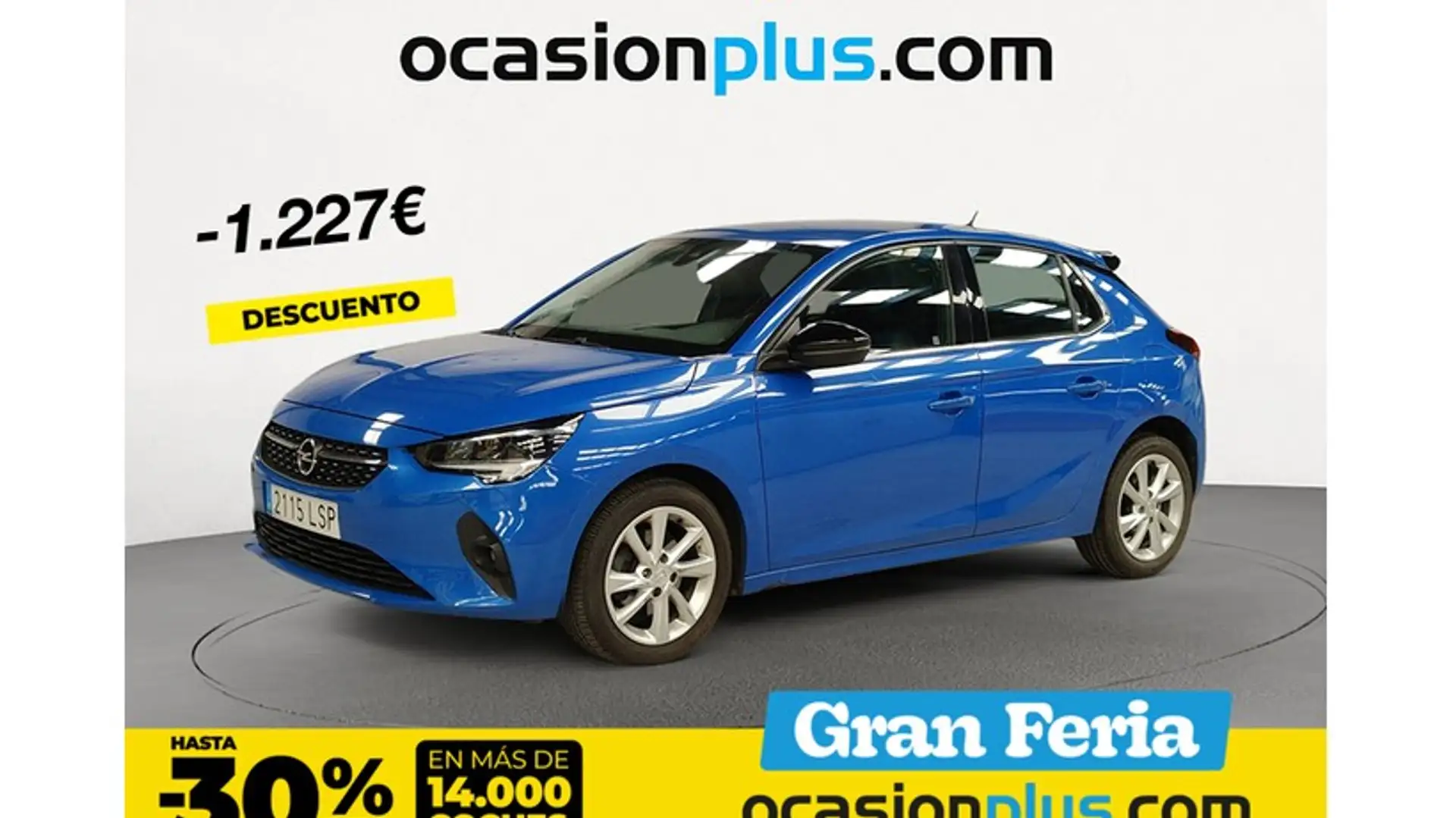 Opel Corsa 1.2T XHT S/S Elegance AT8 100 Blauw - 1