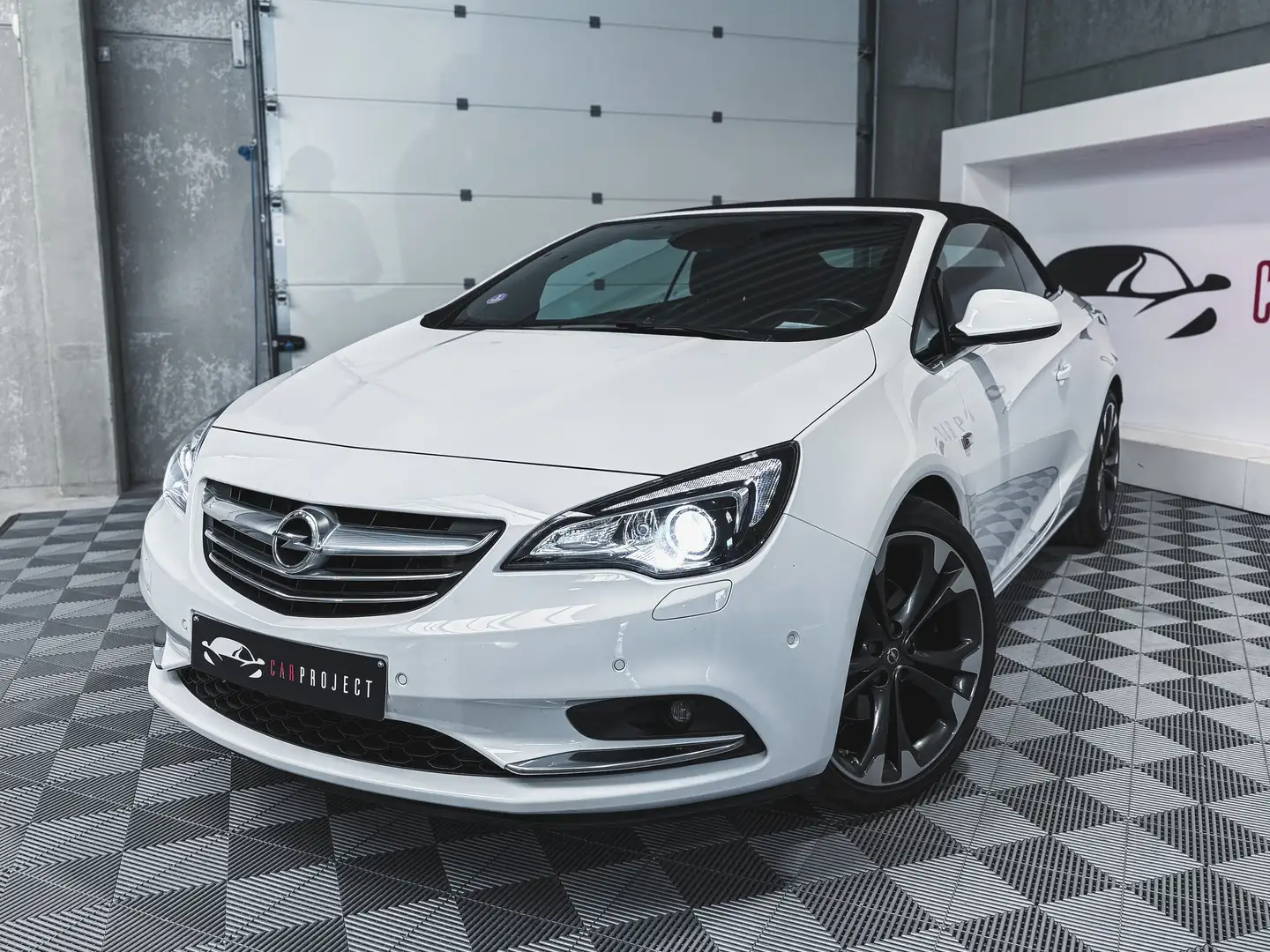 Opel Cascada 1.4 Turbo Cosmo, Jantes 20", Camera de recul, Clim Blanco - 1