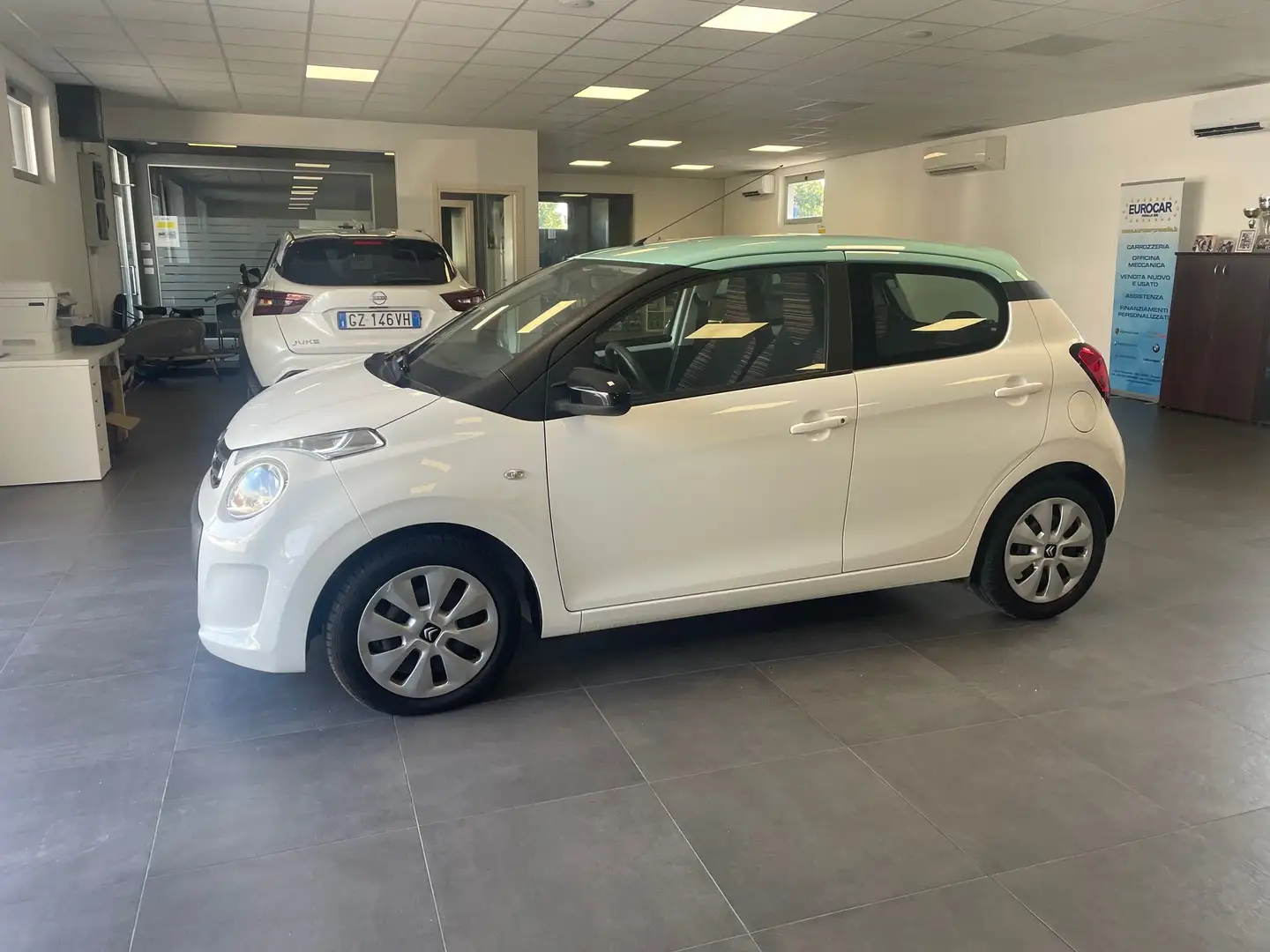 Citroen C1 C1 5p 1.2 puretech Feel 32.000KM Weiß - 2