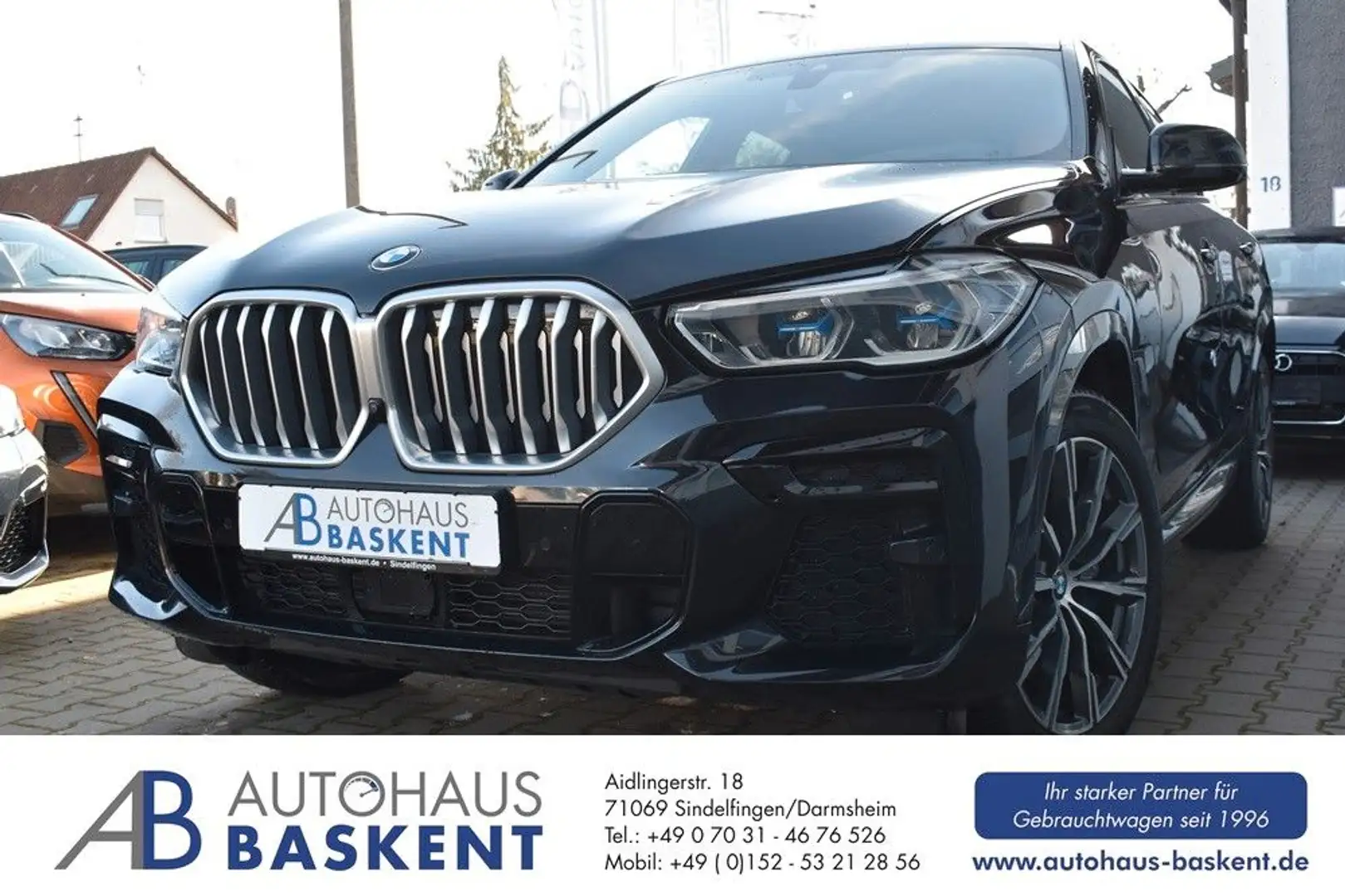 BMW X6 xDrive 30 d M SPORT*KAMERA*HEAD-UP*LASER*SHZ* Noir - 1