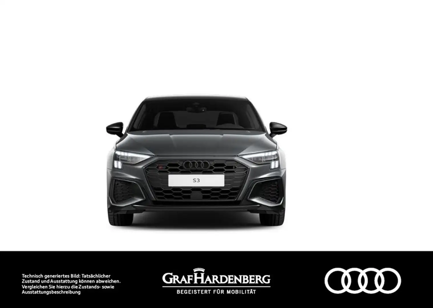 Audi S3 Lim. 2.0 TFSI quattro . LED Navi B&O Pano Grau - 2
