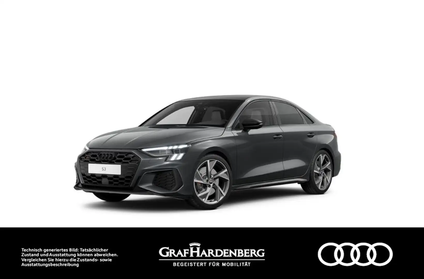 Audi S3 Lim. 2.0 TFSI quattro . LED Navi B&O Pano Grau - 1