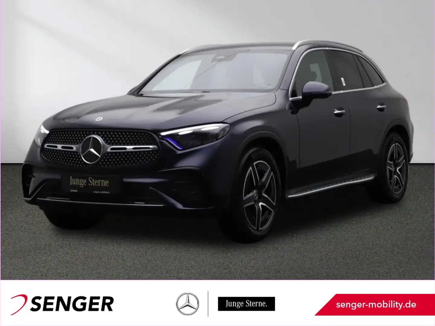 Mercedes-Benz GLC 300 4M AMG Standheizung Digital-Light AHK Blau - 1