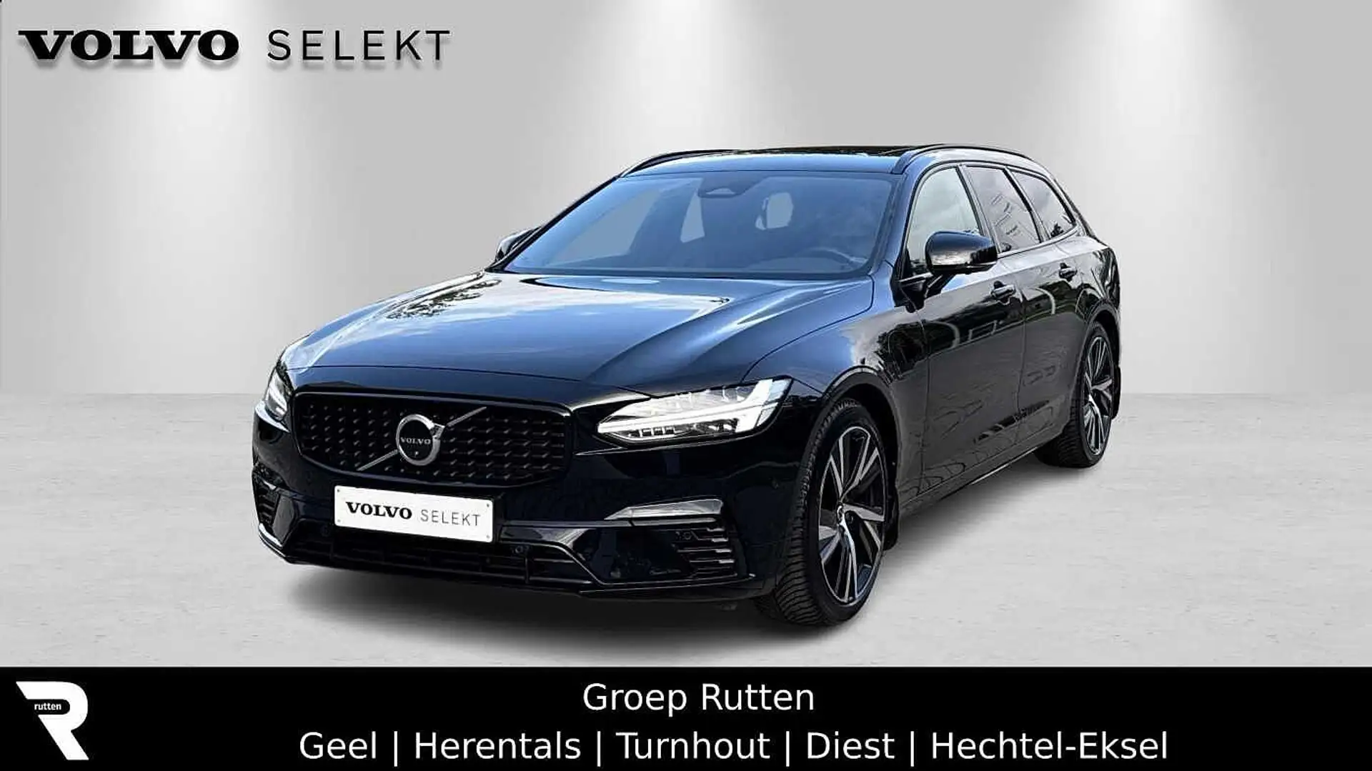 Volvo V90 T6 AWD Recharge R-Design Zwart - 1