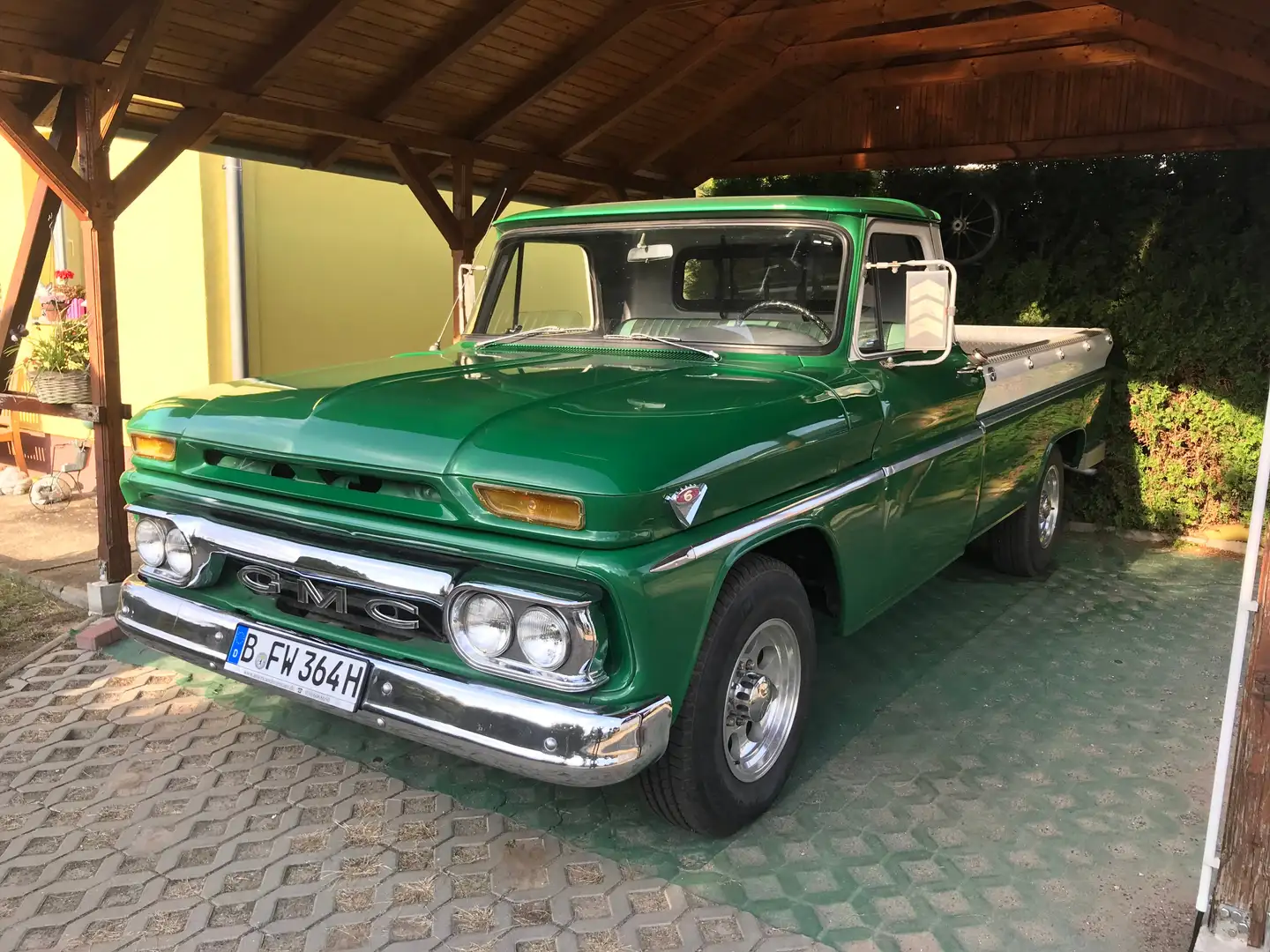 GMC Pick Up Truck C-10 "Oldtimer " Grün - 1