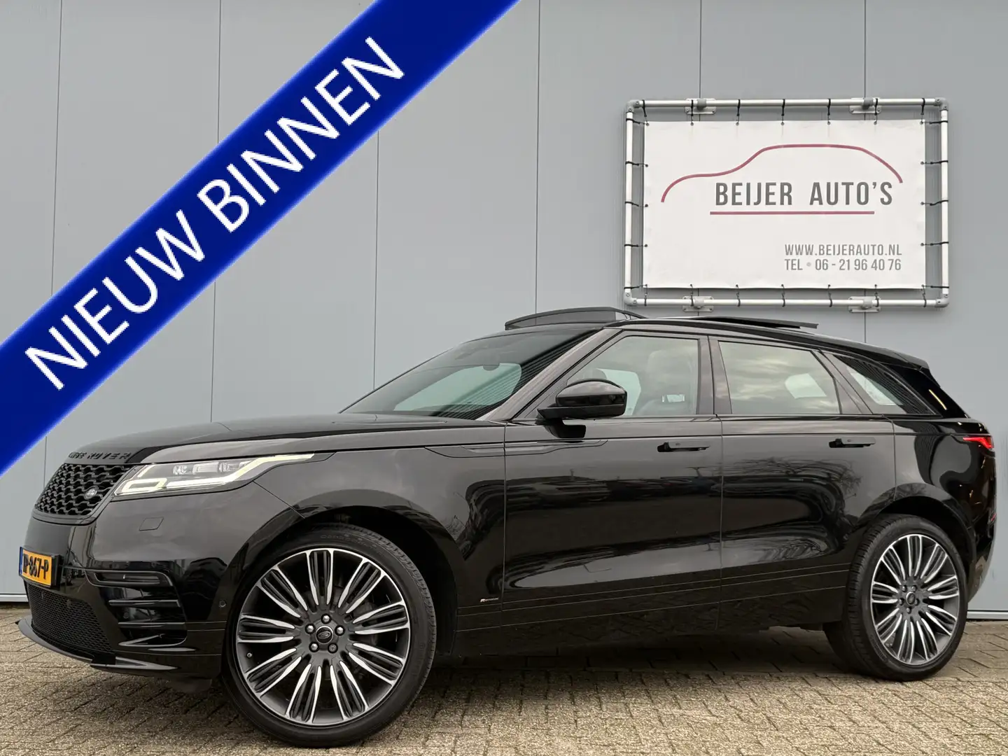 Land Rover Range Rover Velar 2.0 I4 Turbo 251pk AWD R-Dynamic HSE Automaat Pano Noir - 1