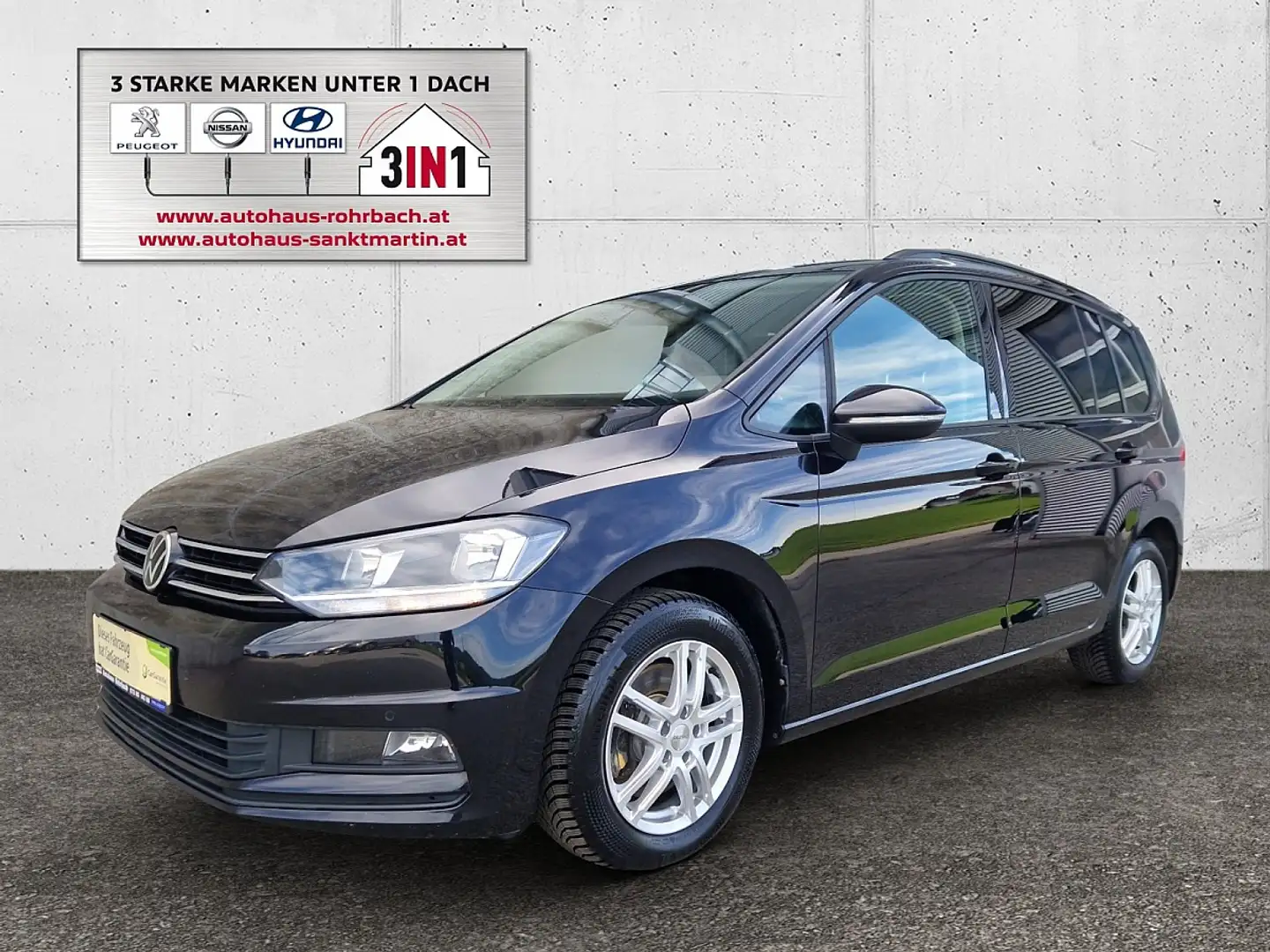 Volkswagen Touran Comfortline 2,0 TDI Schwarz - 1
