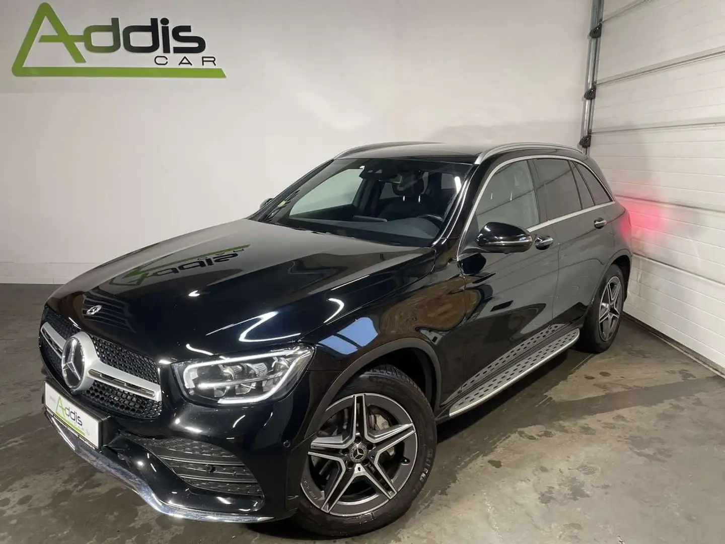 Mercedes-Benz GLC 300 GLC D 245 4MATIC AMG LINE 9G-TRONIC GPS Zwart - 1