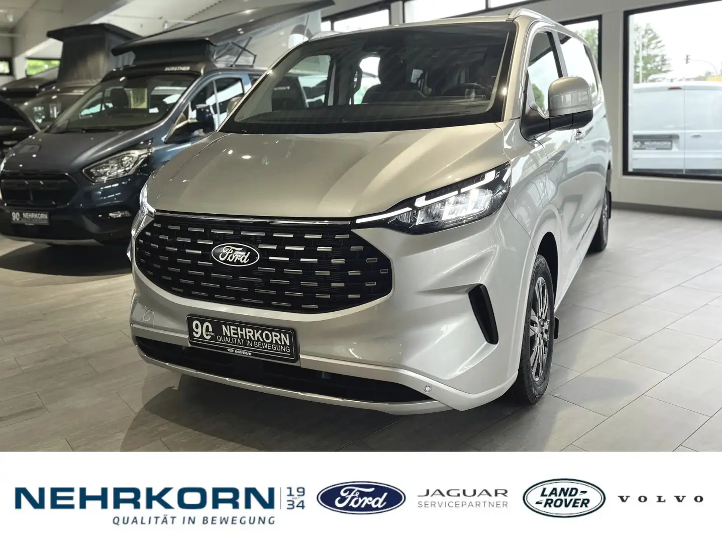 Ford Tourneo Custom L1 Titanium AWD Automatik AHK LED CAM WinterPaket Argent - 1