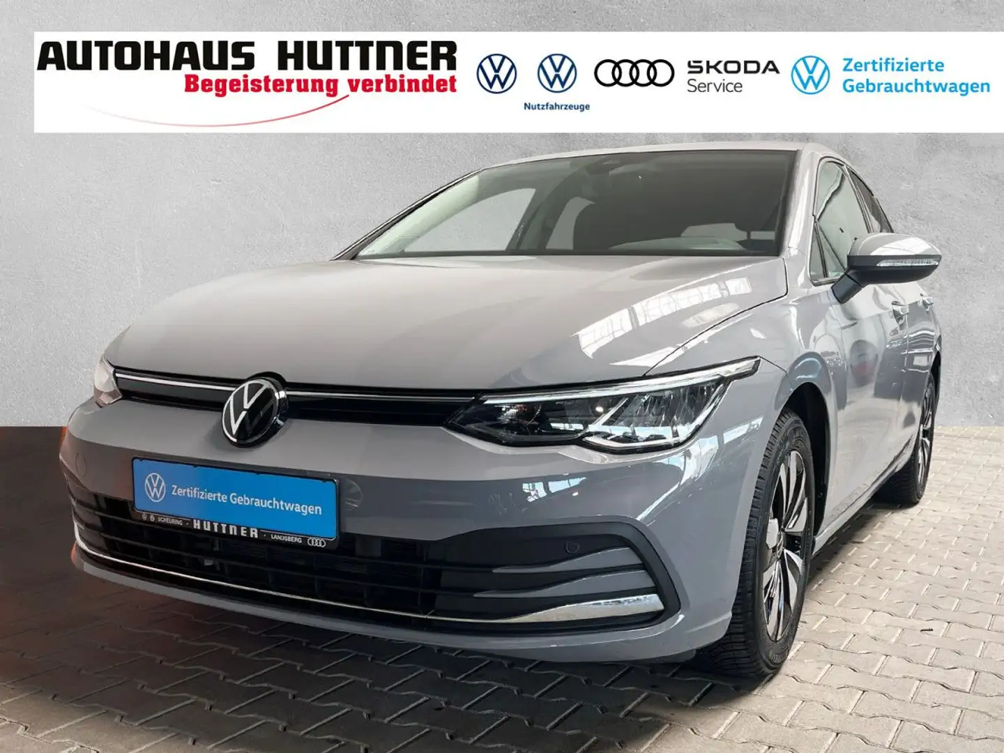 Volkswagen Golf 8 MOVE 1.5 TSI 6-Gang AHK LED ACC Bluetooth Grau - 1