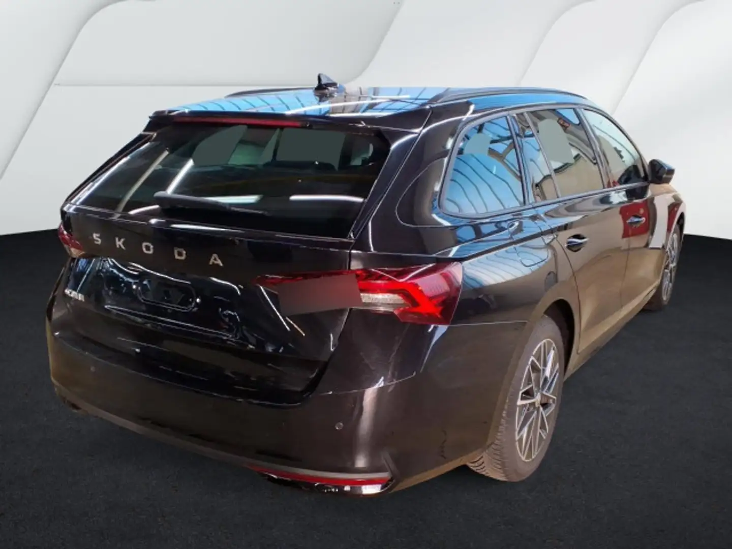 Skoda Octavia Combi 2.0 TDI DSG Selection ACC+HuD+360° Schwarz - 2