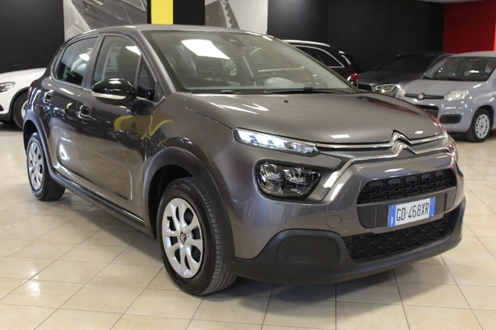 Citroen C3 PureTech 83 ** 49.000 KM- PREZZO VERO ** Grigio - 1
