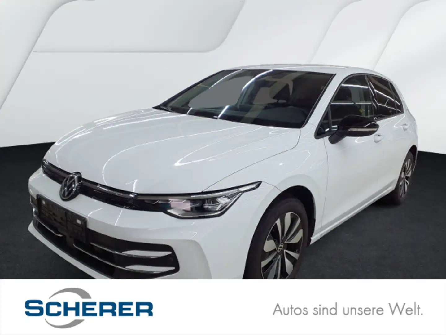 Volkswagen Golf VIII 1.5 TSI GOAL Navi, AHK, LED plus, Allw Weiß - 1