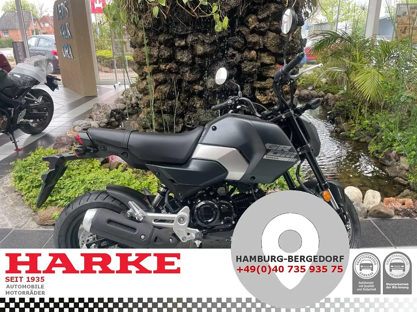 Honda MSX 125 Grom 2025 6 Jahre Garantie Negru - 1
