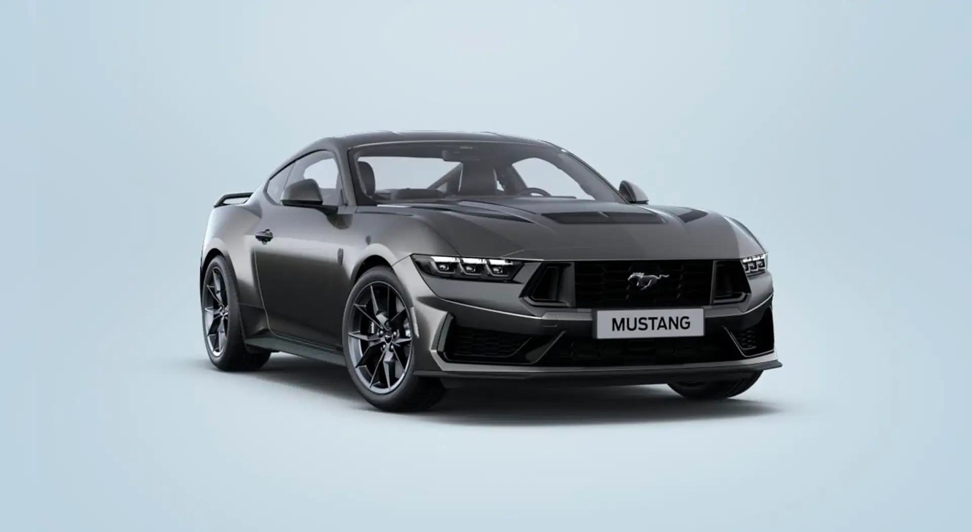 Ford Mustang Dark Horse Gris - 1