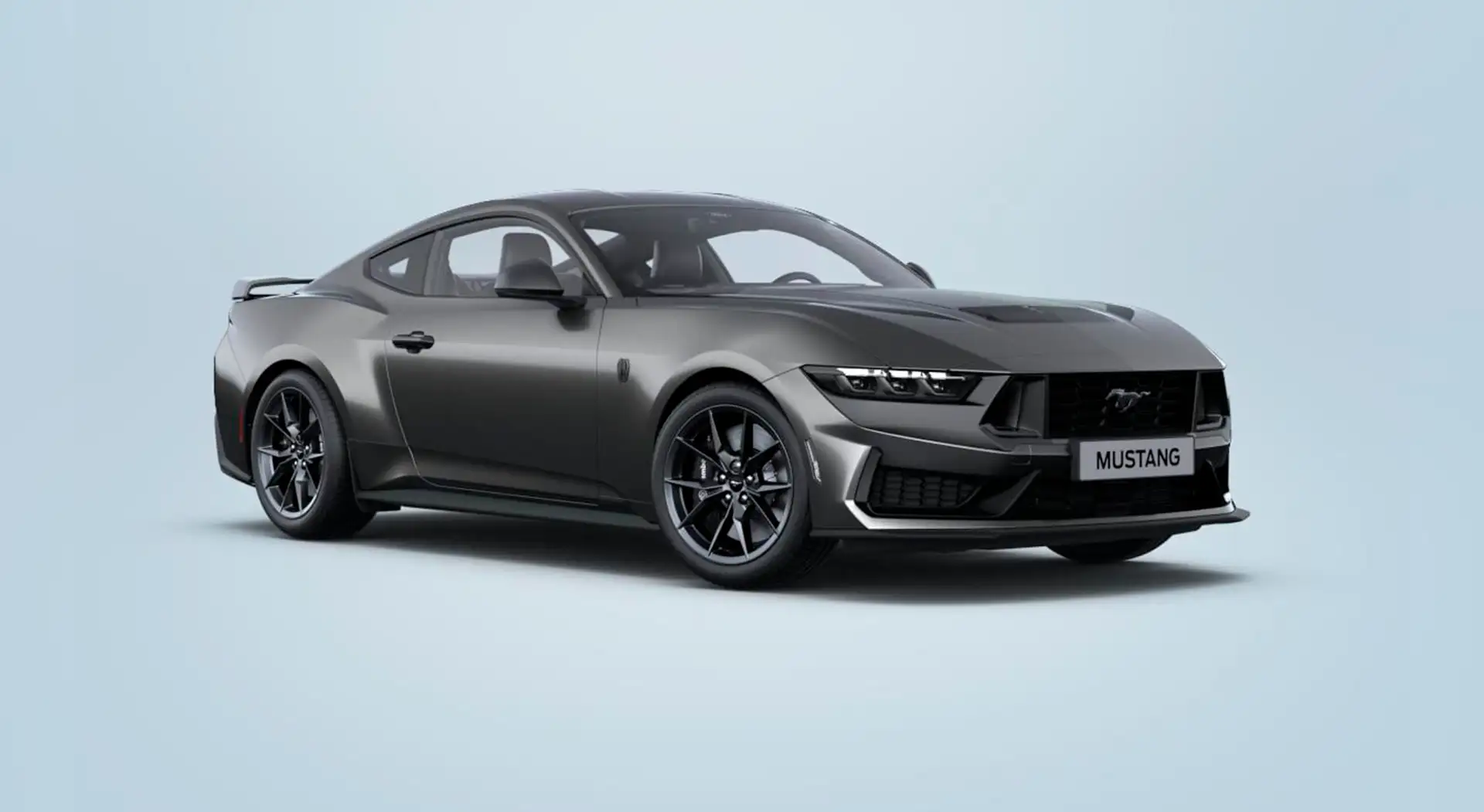 Ford Mustang Dark Horse Gris - 2