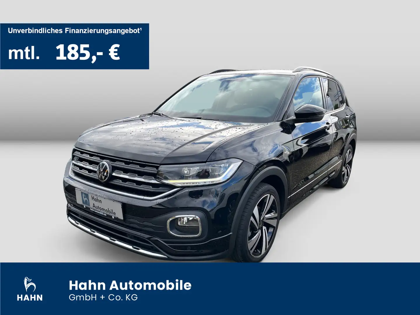 Volkswagen T-Cross 1.0TSI Active R-Line Navi LED CAM PDC Schwarz - 1