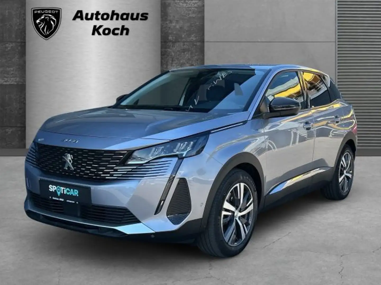 Peugeot 3008 Allure Hybrid 225 e-EAT8 Srebrny - 1