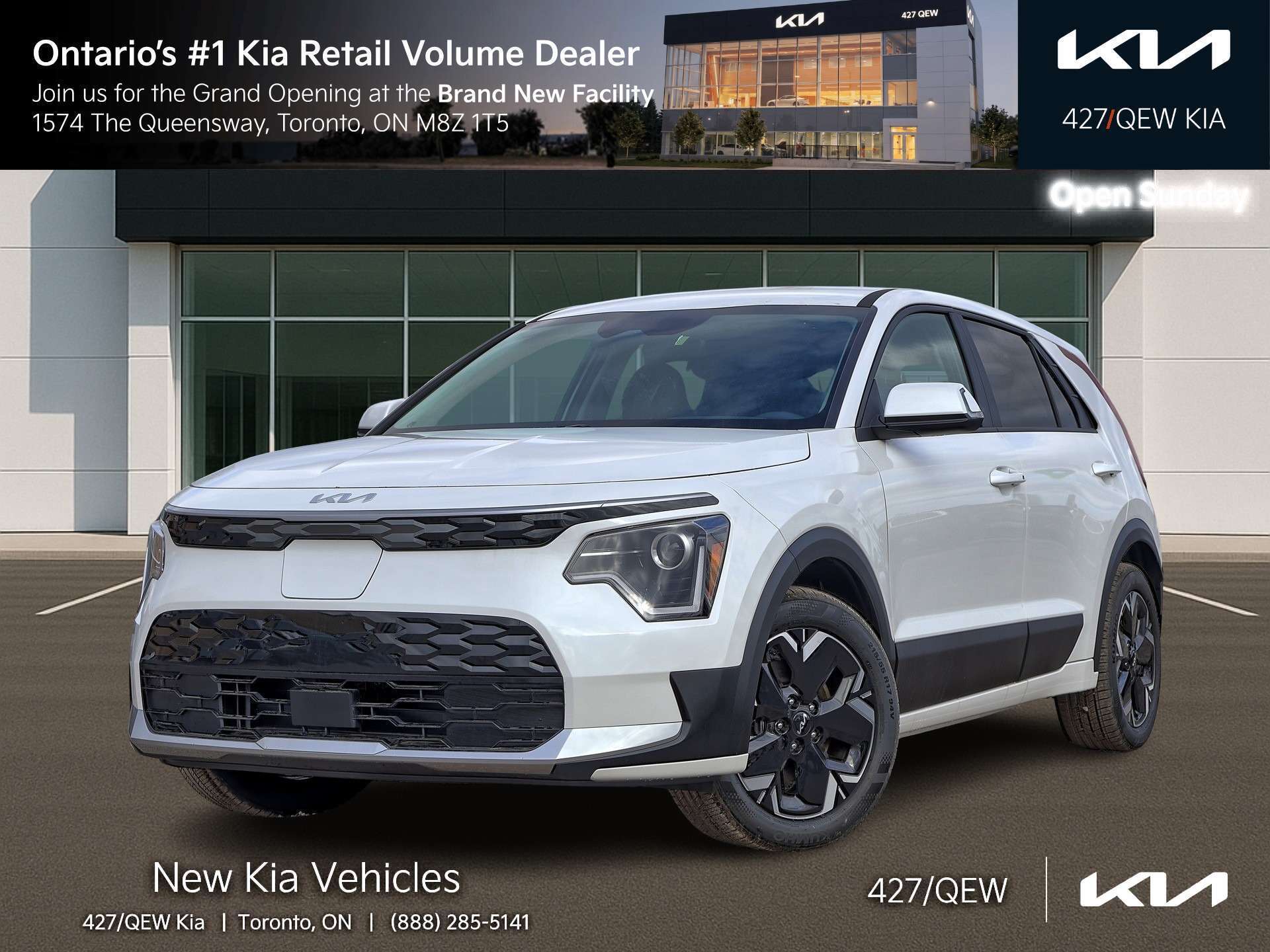 White 2026 Kia Niro EV SUV / Crossover Front-Wheel Drive 1-Speed Automatic
