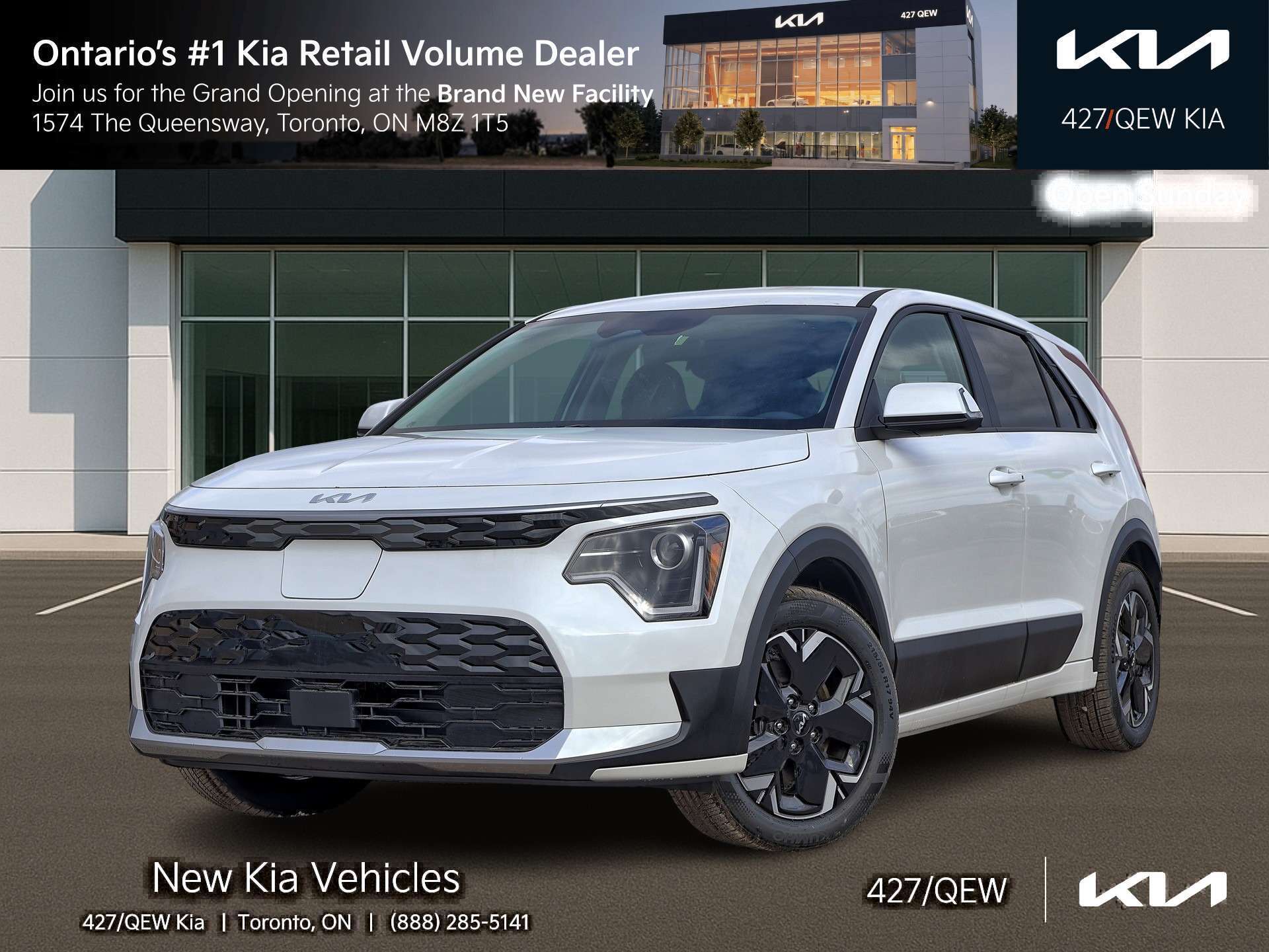 White 2026 Kia Niro EV SUV / Crossover Front-Wheel Drive 1-Speed Automatic